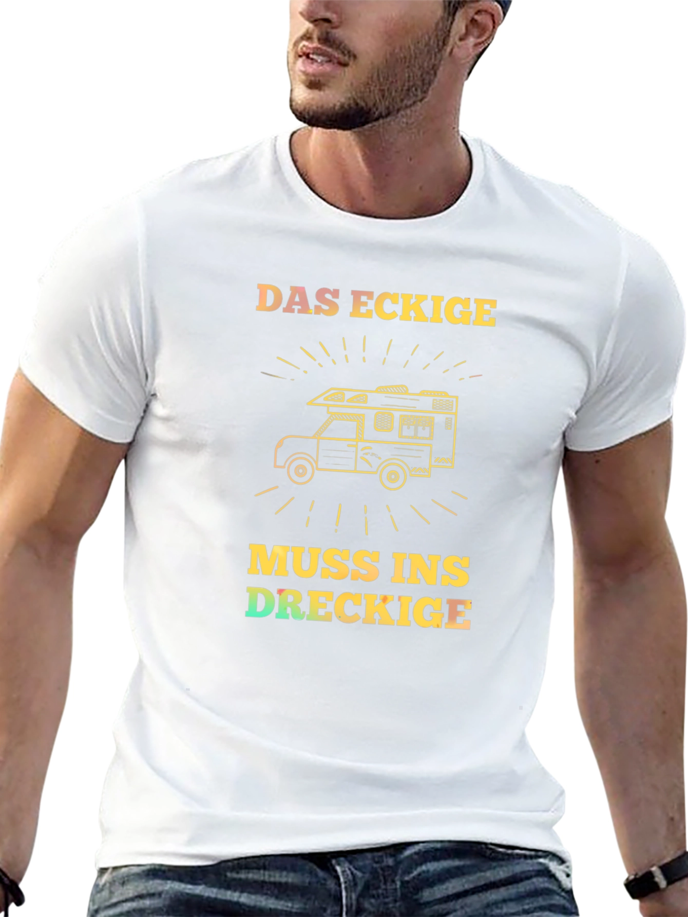 Das Eckige Camping T-Shirt