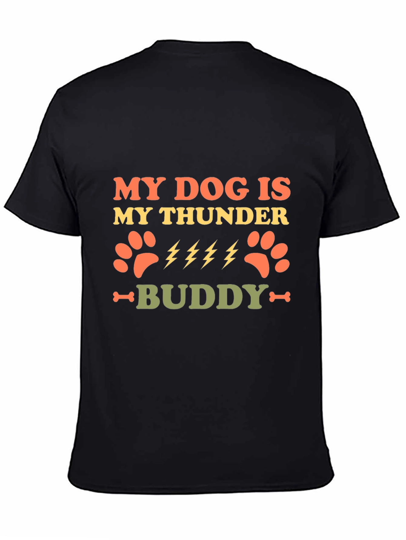 My Dog Is My Thunder Buddy Graphic Tee