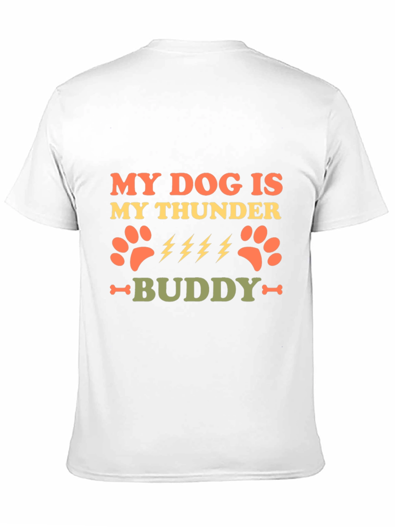 My Dog Is My Thunder Buddy Graphic Tee