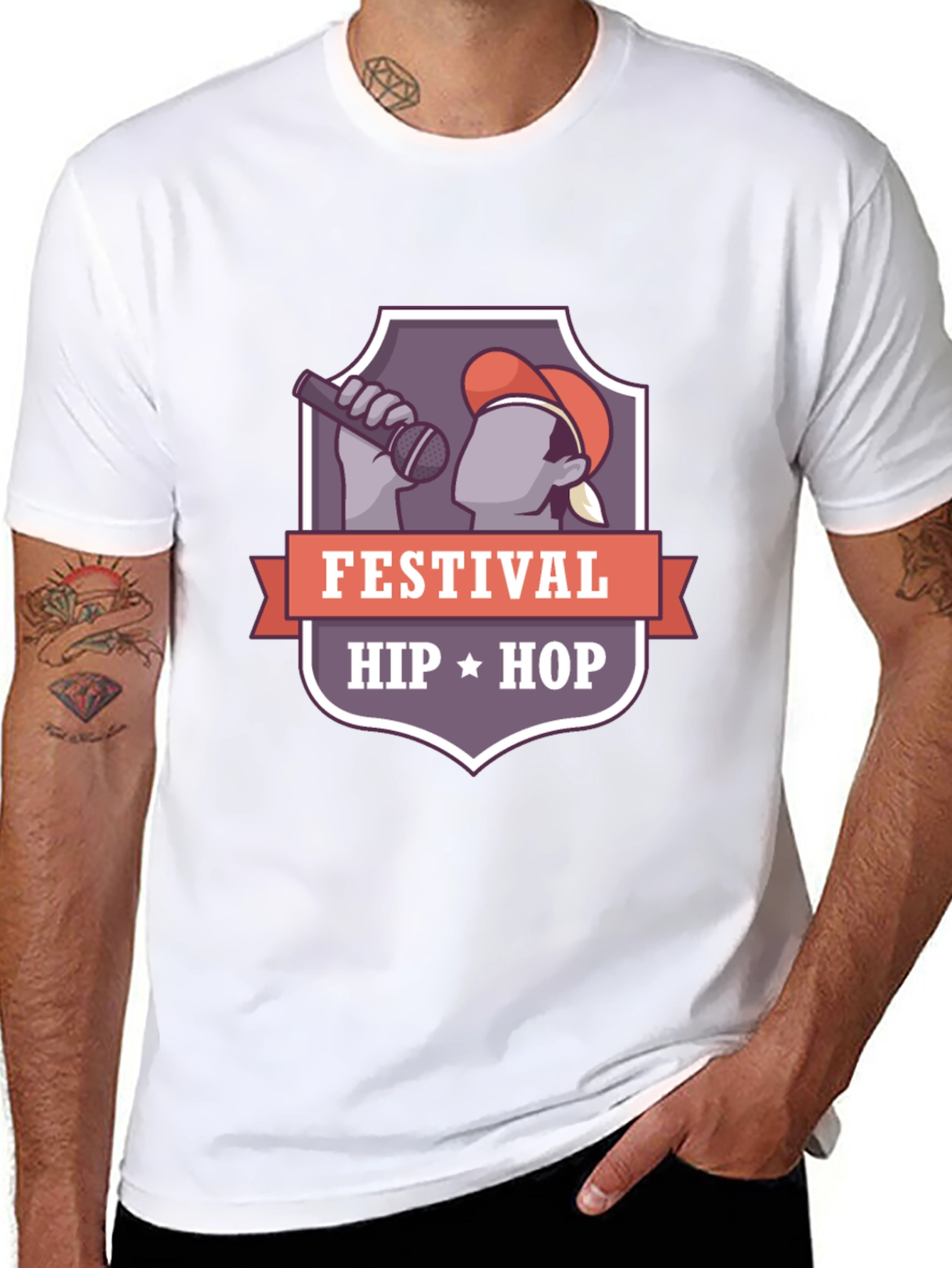 Festival Hip Hop Graphic Tee