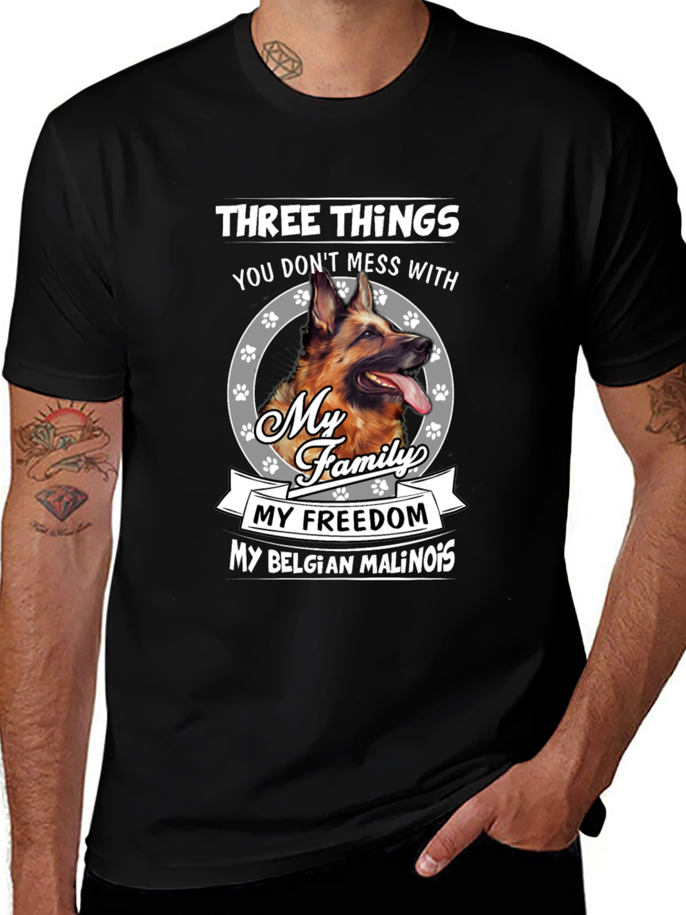 Belgian Malinois Dog Lover T-Shirt