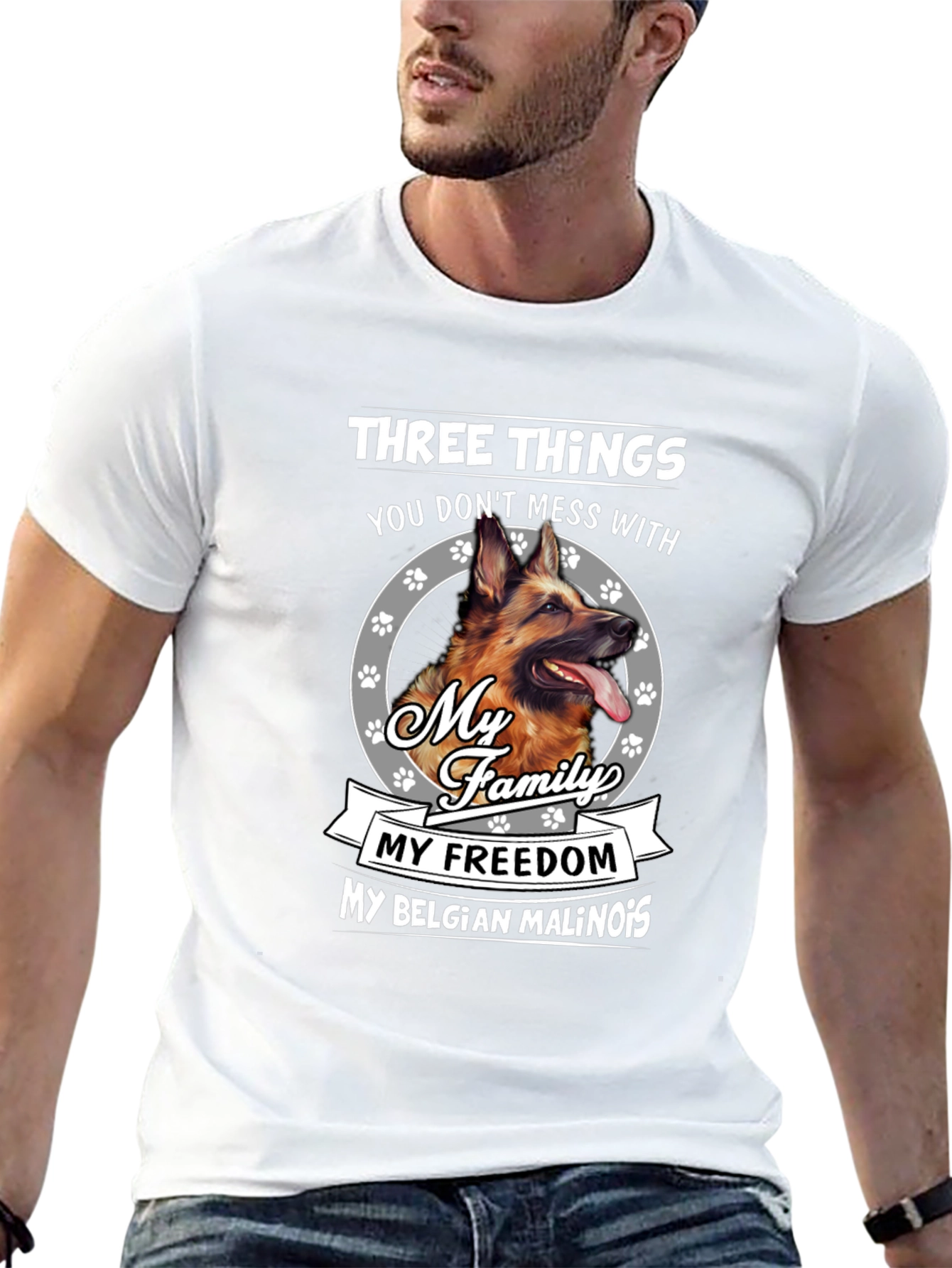 Belgian Malinois Dog Lover T-Shirt