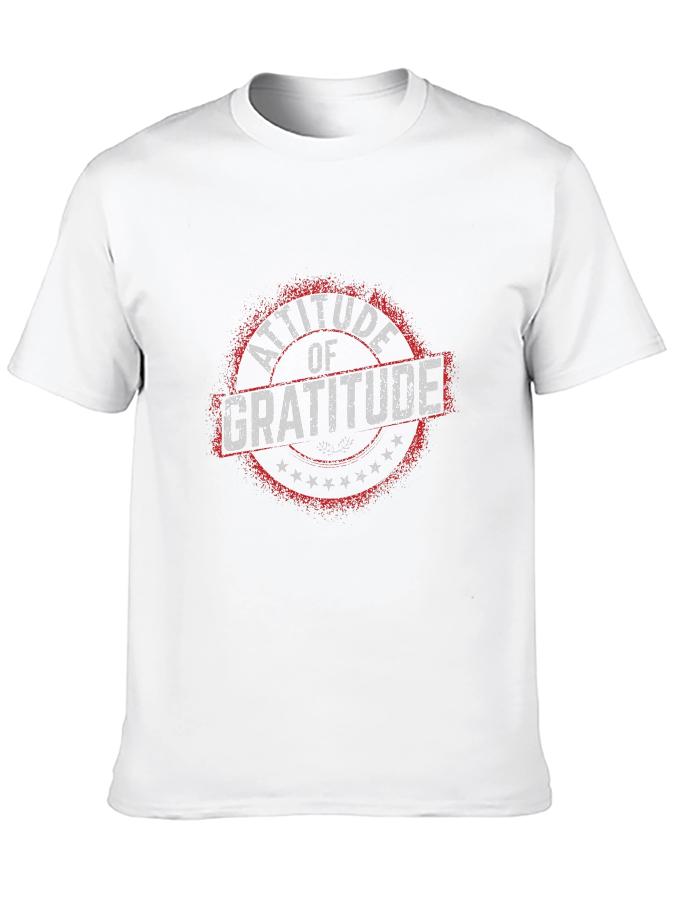 Attitude of Gratitude Black Graphic Tee