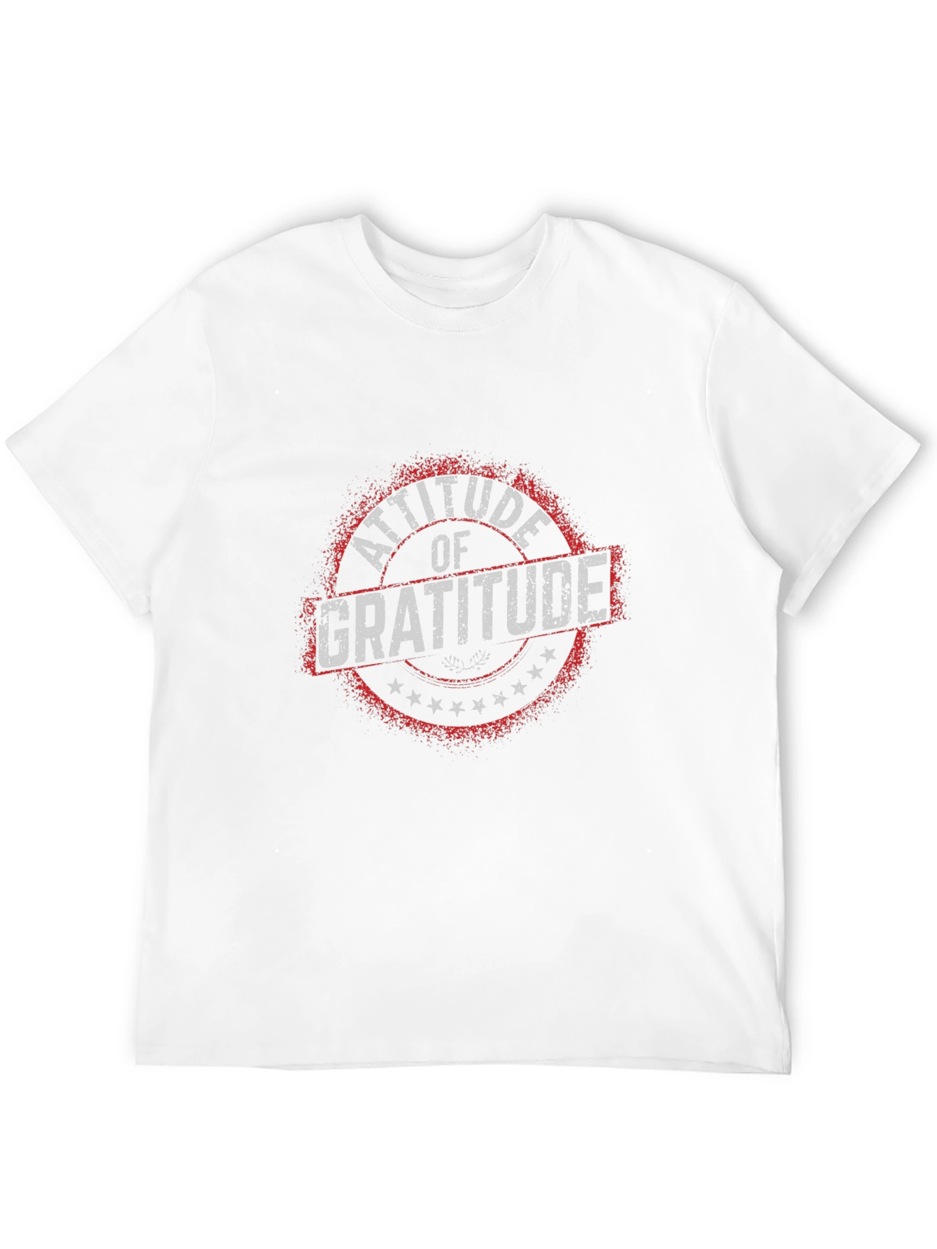 Attitude of Gratitude Black Graphic Tee