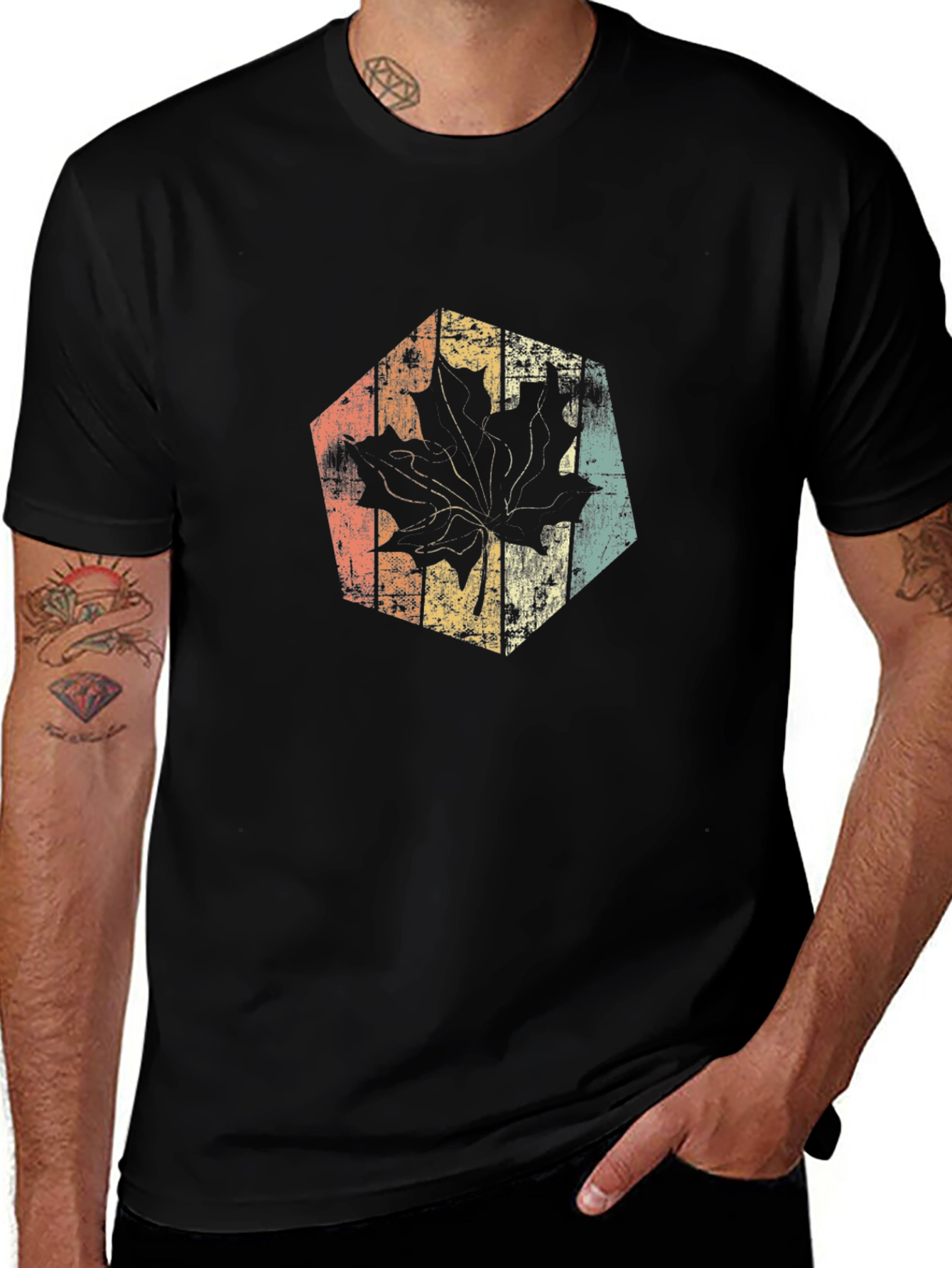 Retro Maple Leaf T-Shirt