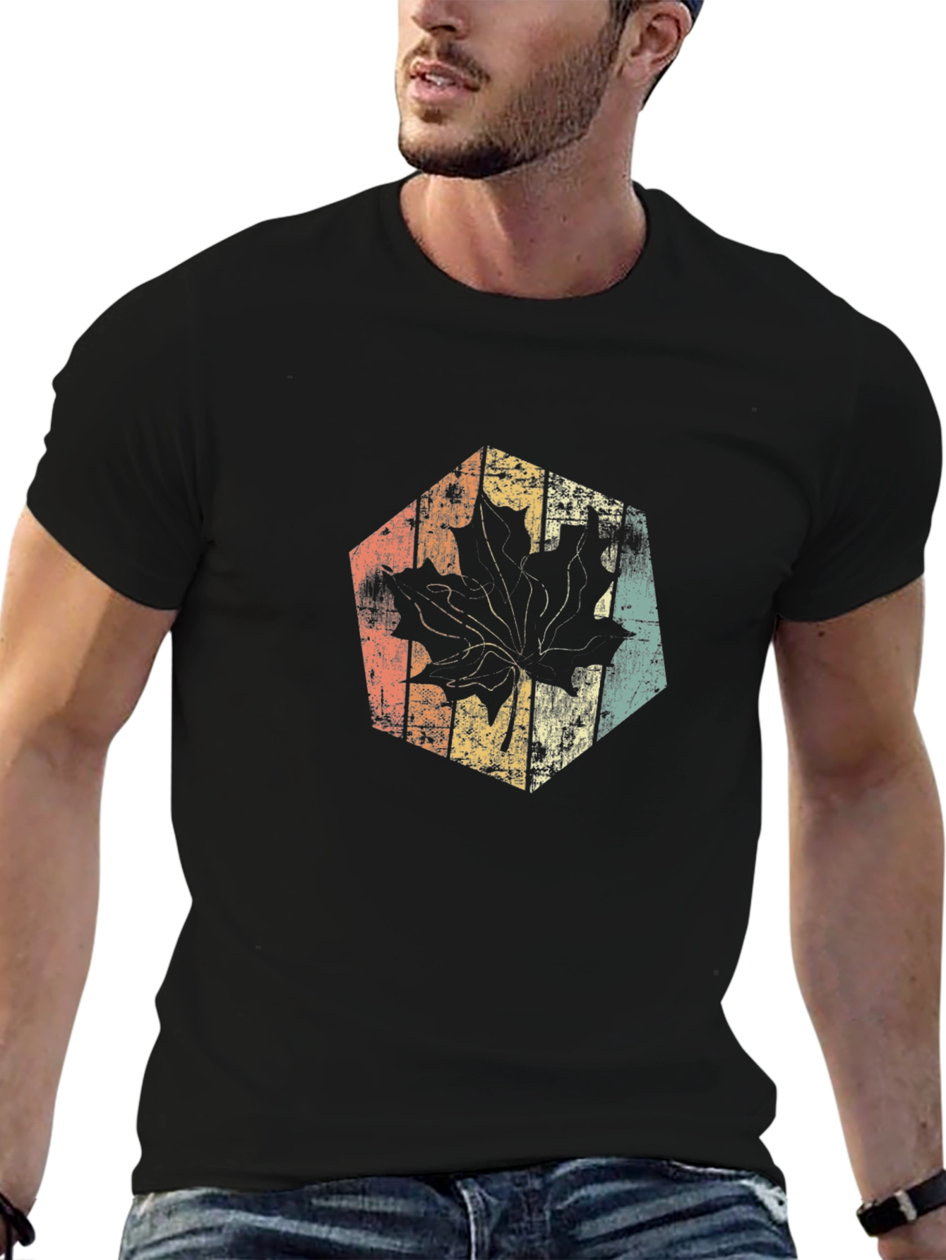 Retro Maple Leaf T-Shirt