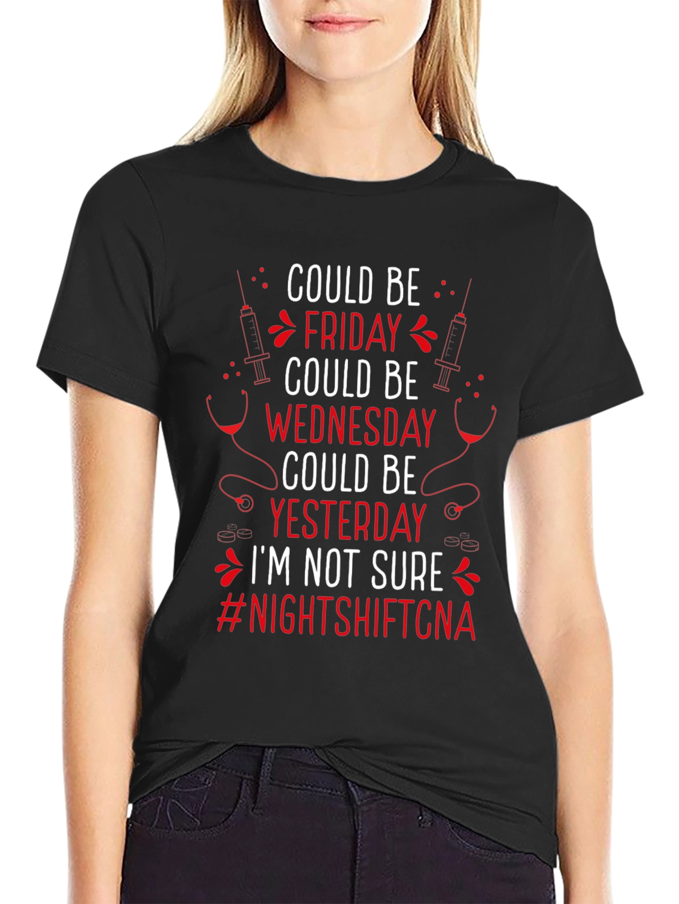 Night Shift CNA T-Shirt - Could Be Friday
