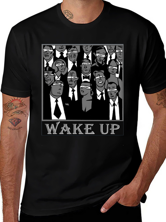 Wake Up T-Shirt - Blinded Society Graphic Tee