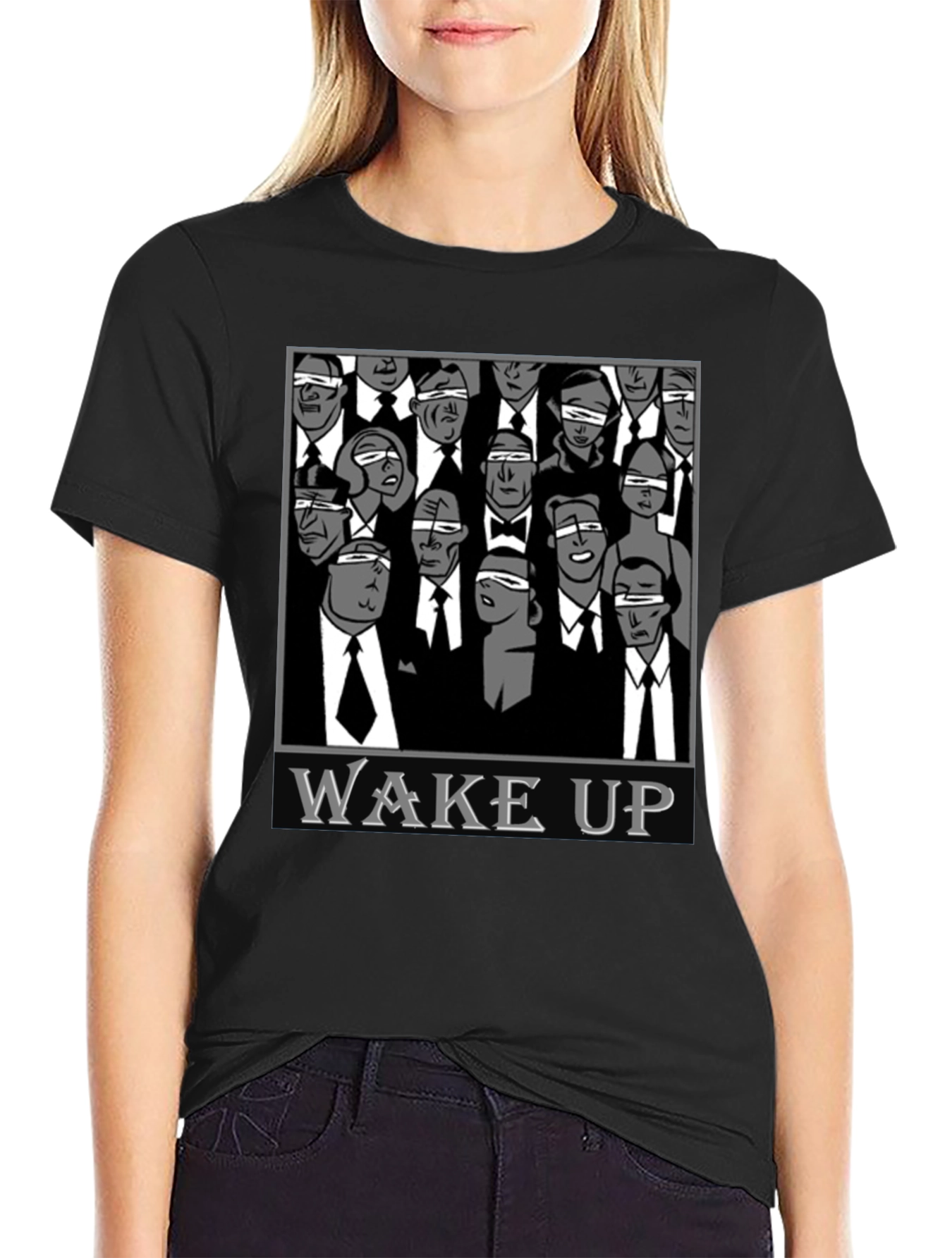 Wake Up T-Shirt - Blinded Society Graphic Tee