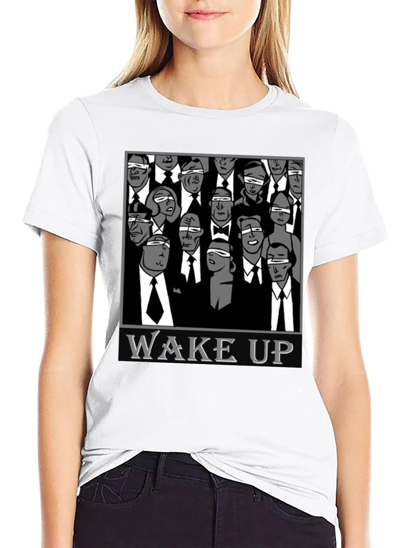 Wake Up T-Shirt - Blinded Society Graphic Tee