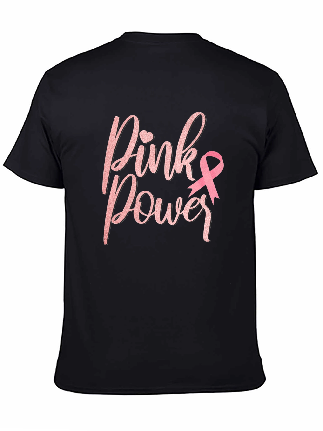 Pink Power Breast Cancer Awareness T-Shirt