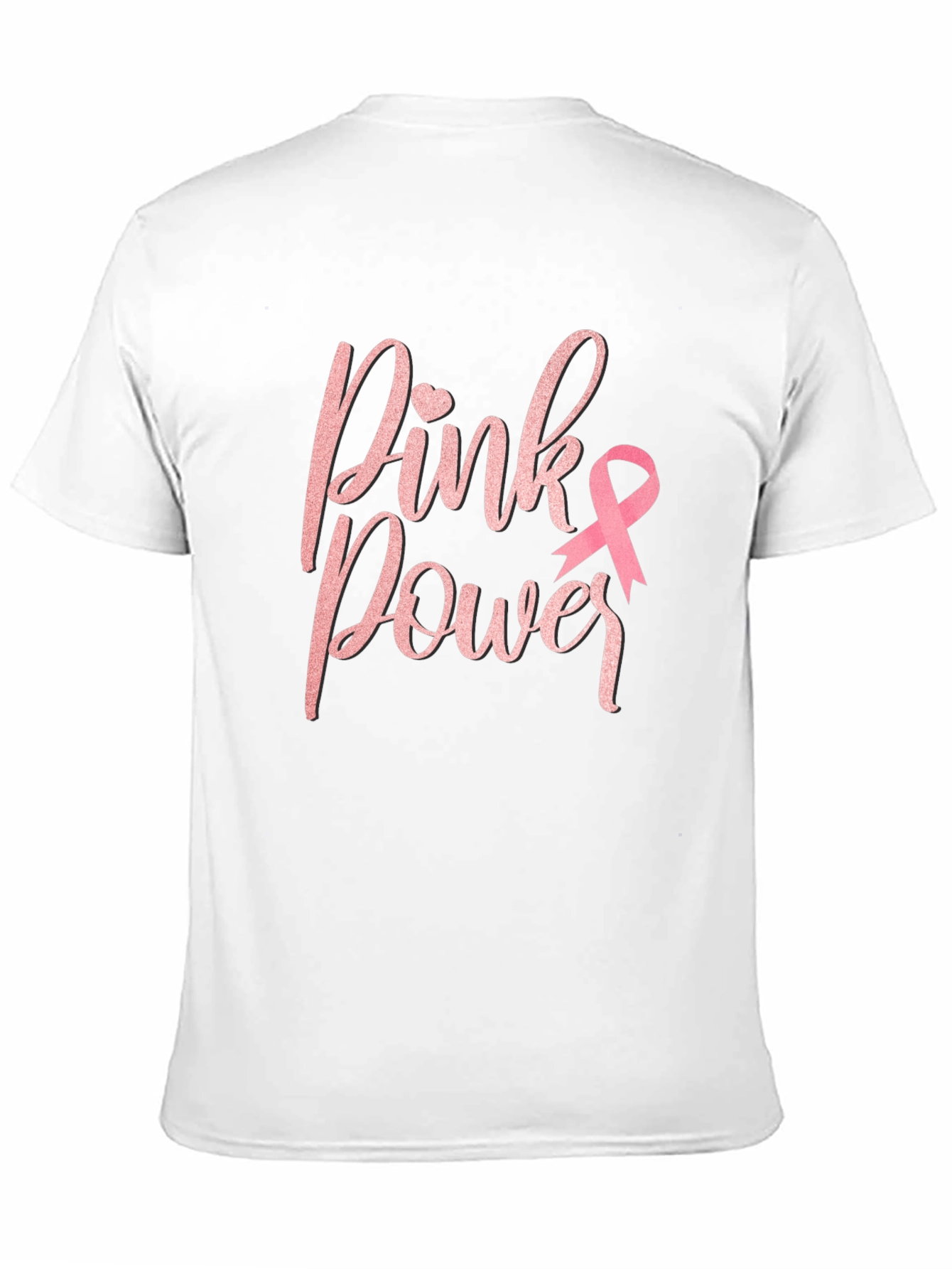 Pink Power Breast Cancer Awareness T-Shirt