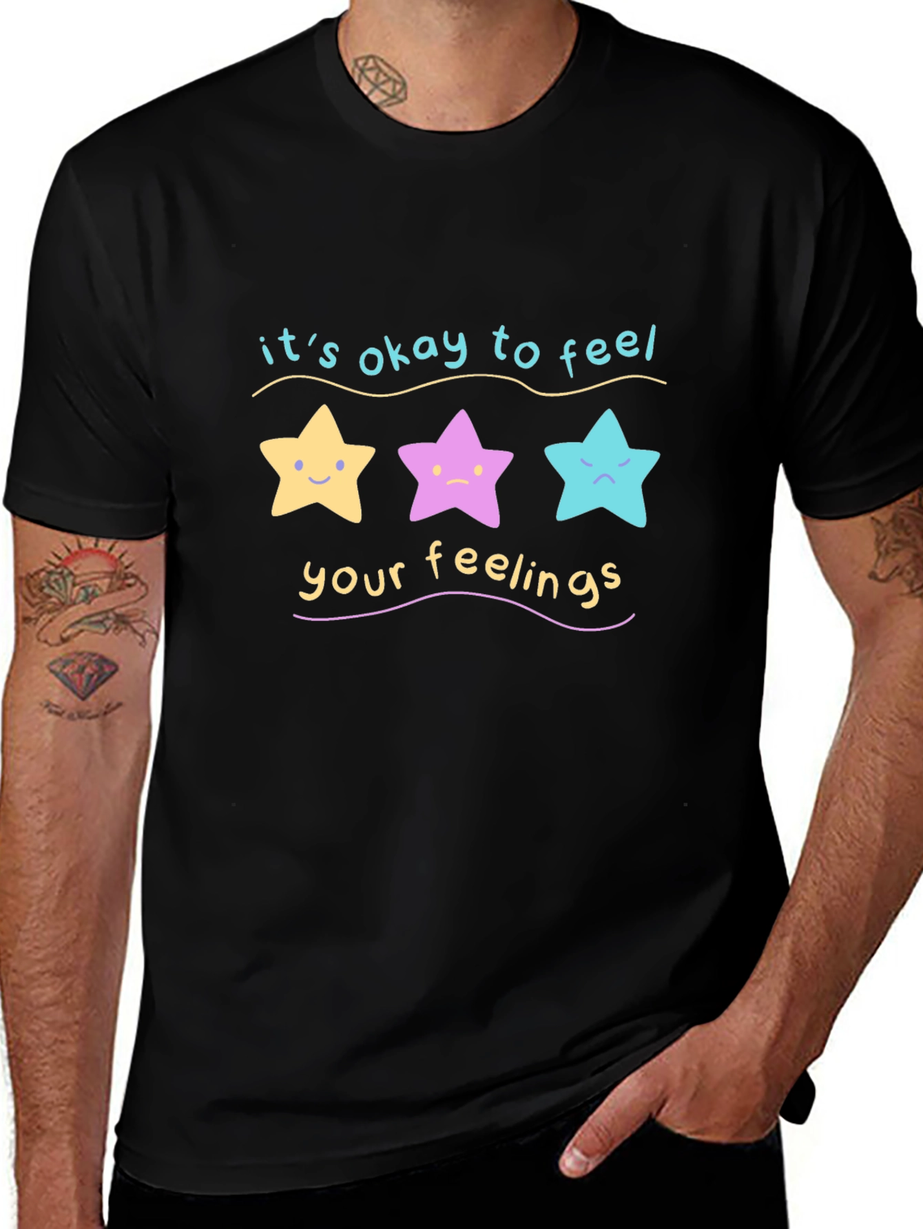 Express Yourself Tee: Its Okay to Feel T-Shirt