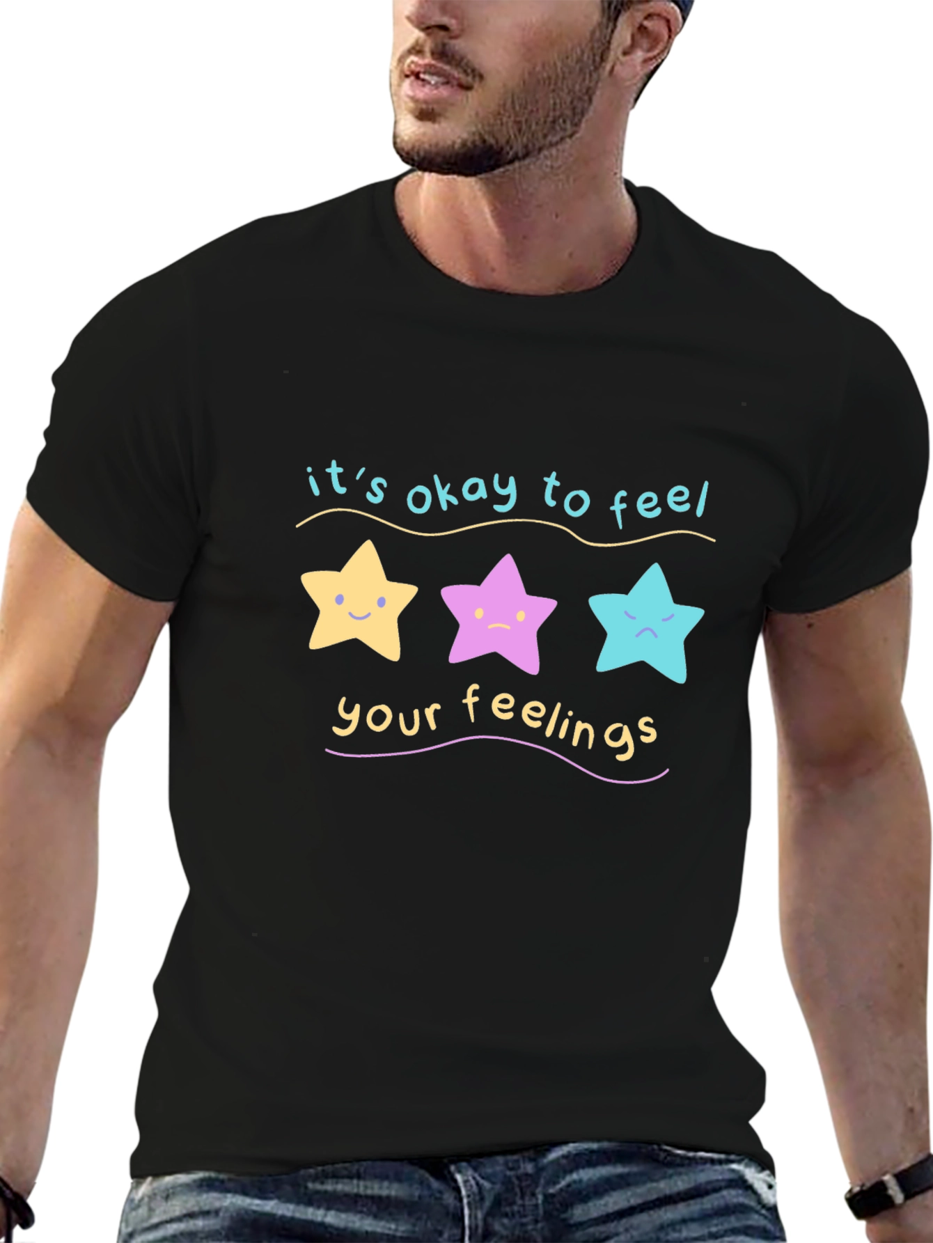 Express Yourself Tee: Its Okay to Feel T-Shirt
