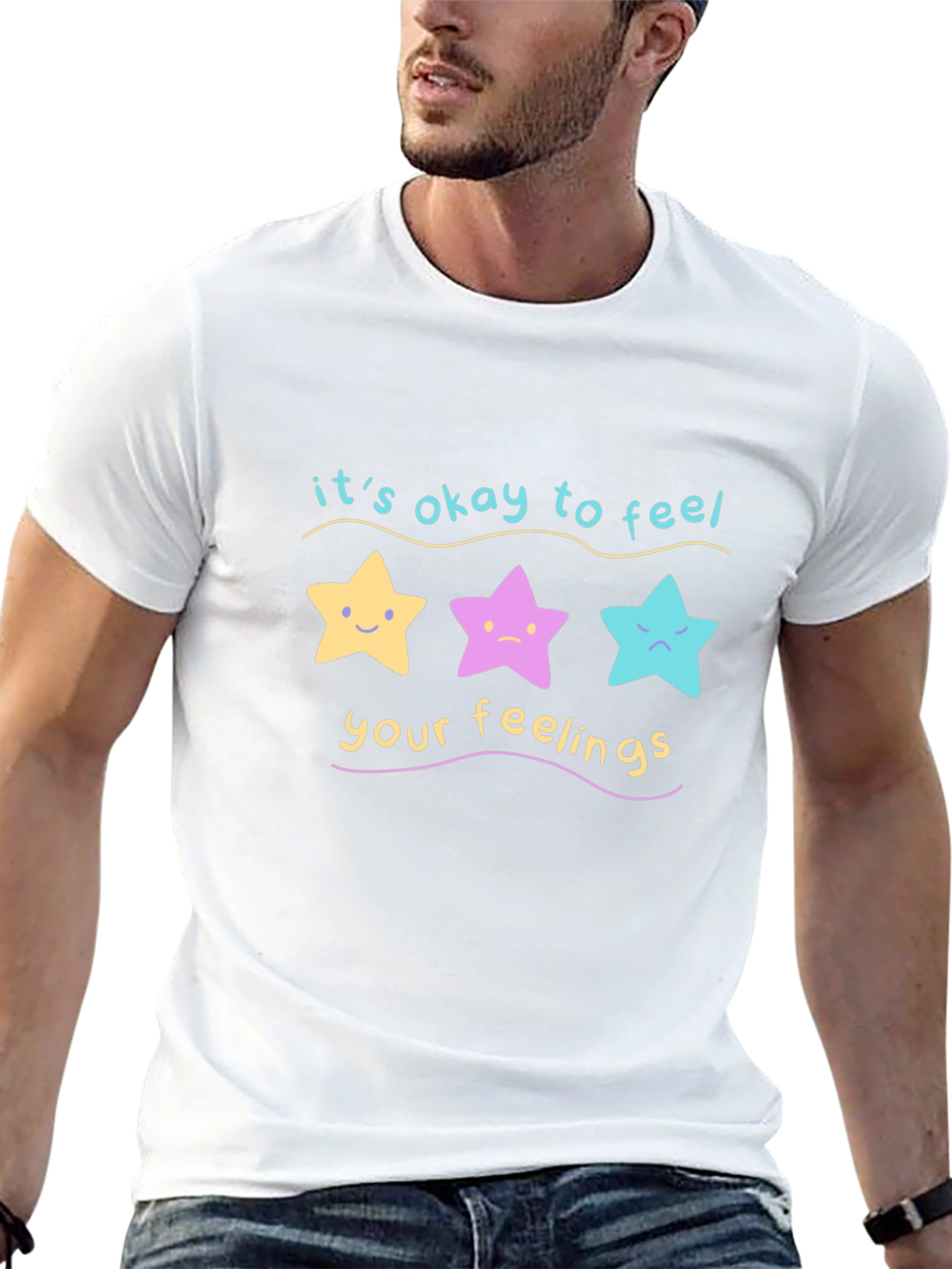 Express Yourself Tee: Its Okay to Feel T-Shirt