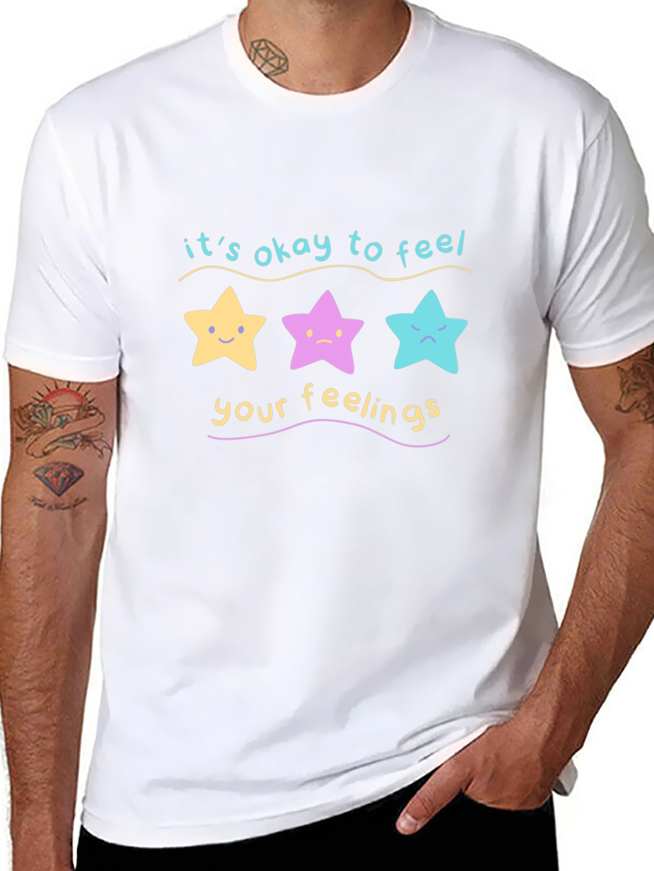 Express Yourself Tee: Its Okay to Feel T-Shirt