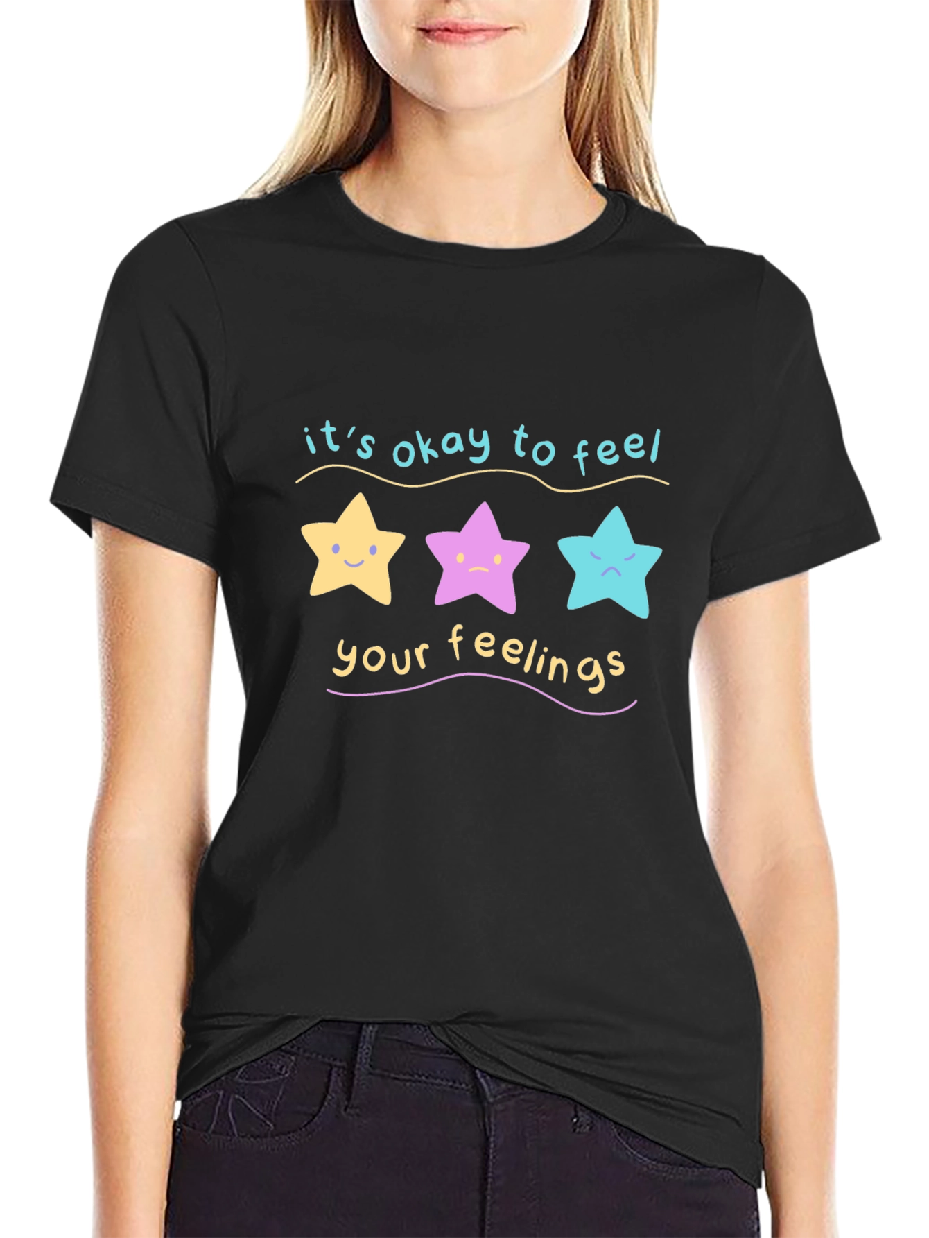 Express Yourself Tee: Its Okay to Feel T-Shirt