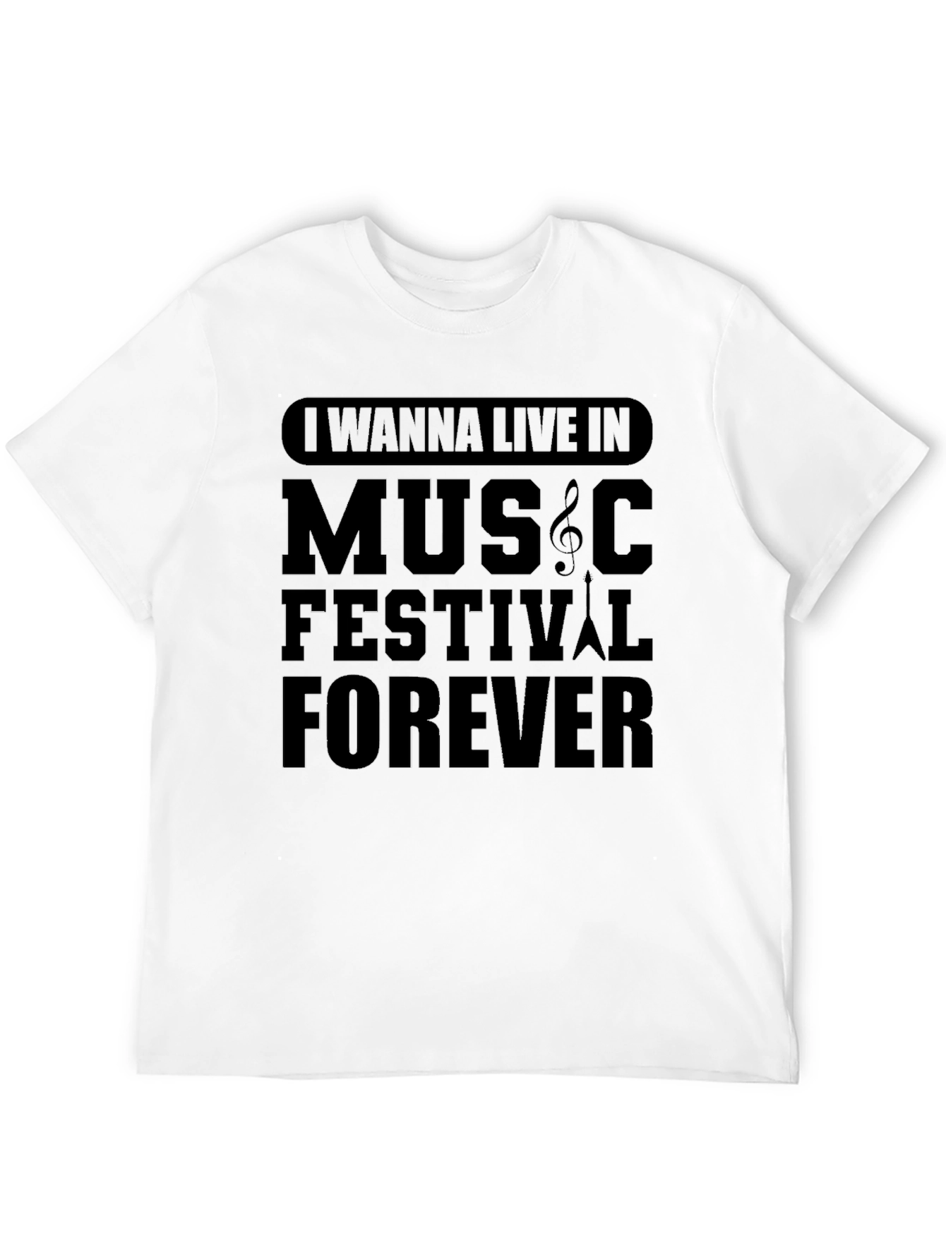 Music Festival Forever Graphic T-Shirt