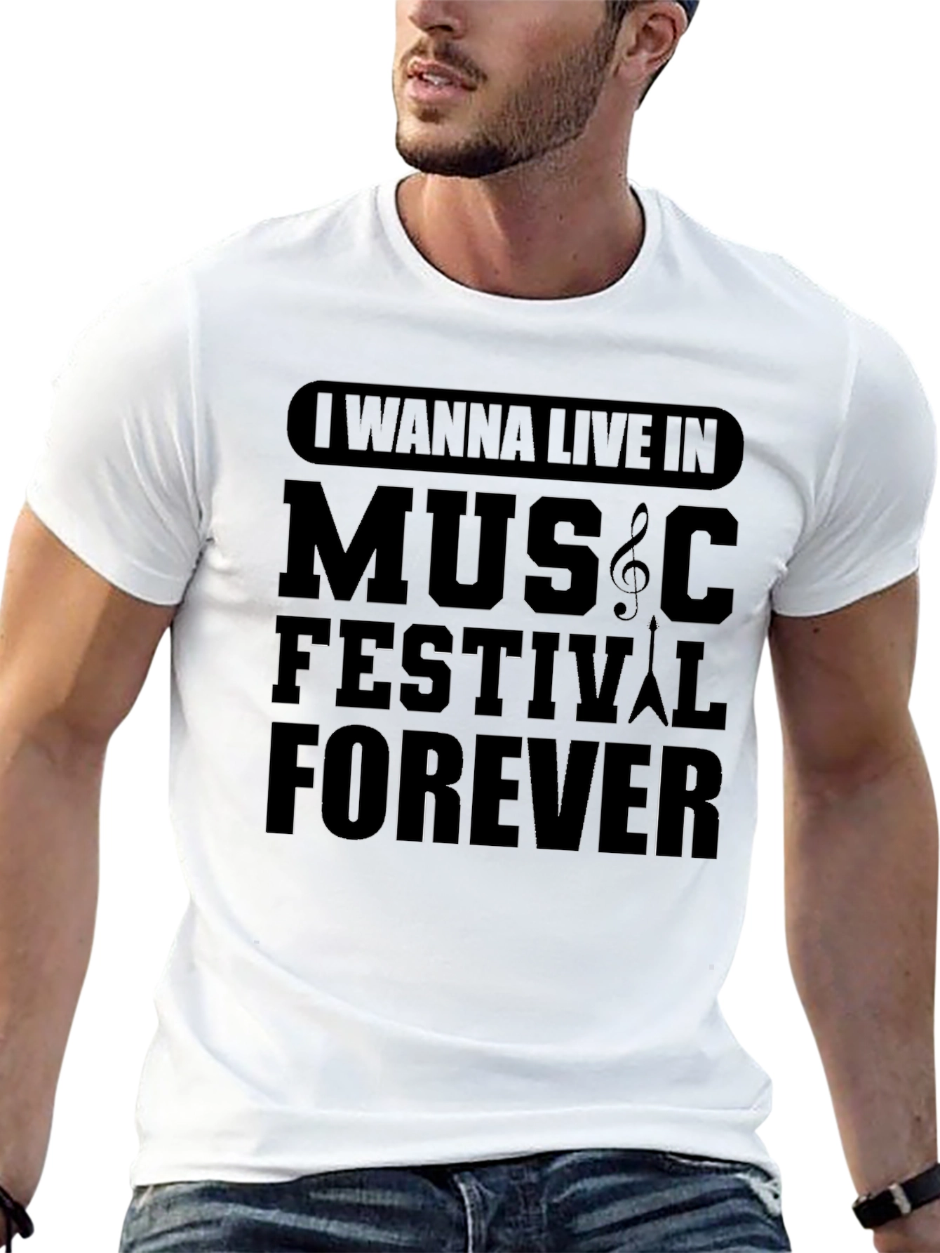 Music Festival Forever Graphic T-Shirt