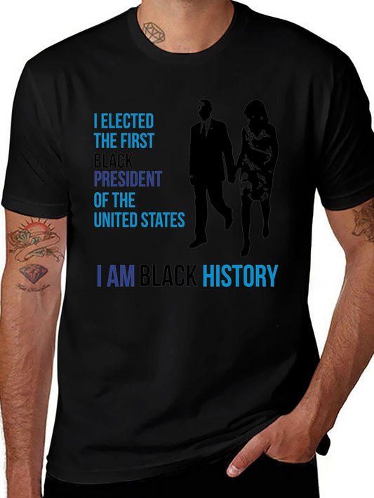 Black History T-Shirt: Obama President