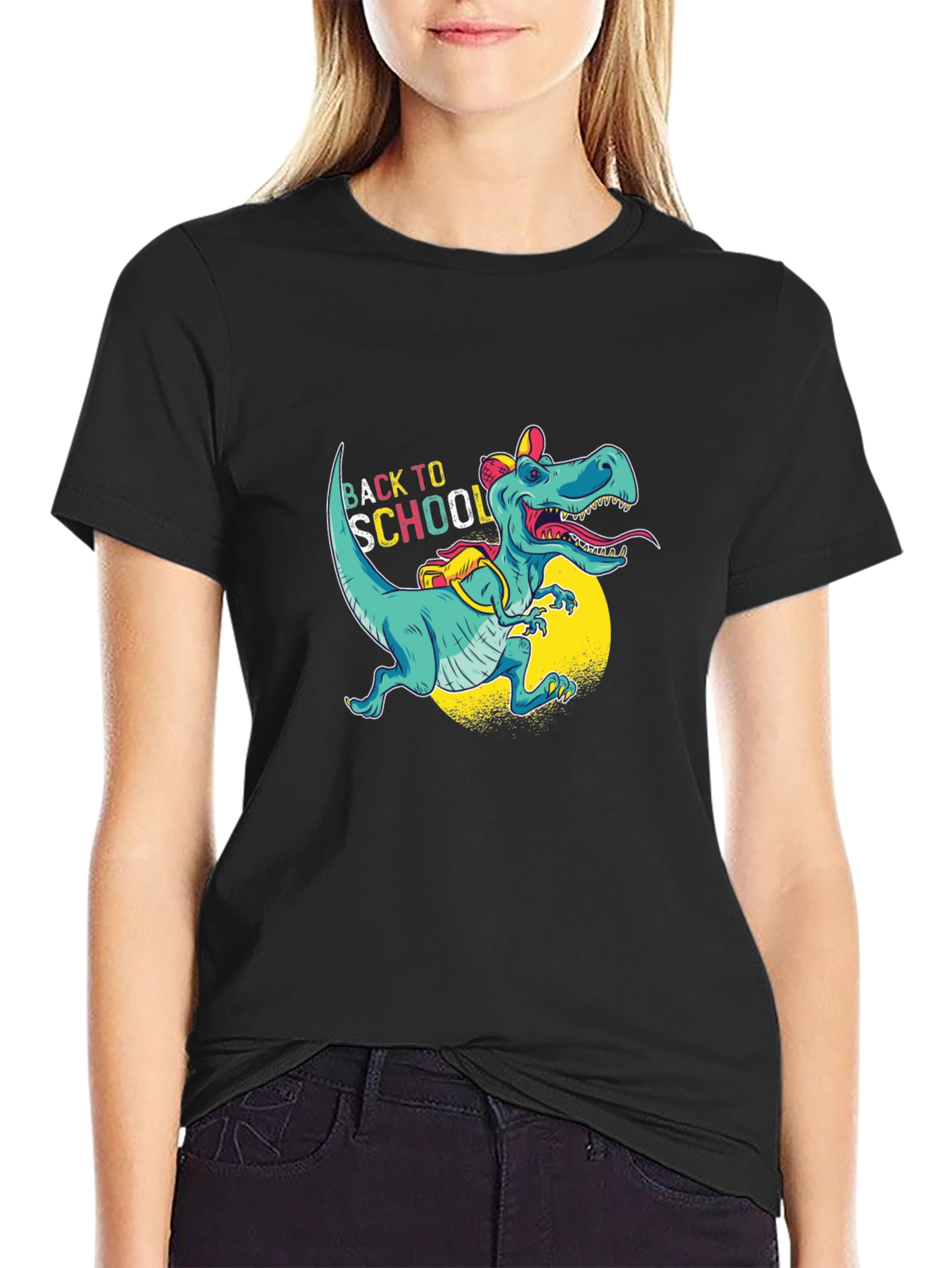 Back to School Dino Graphic Tee