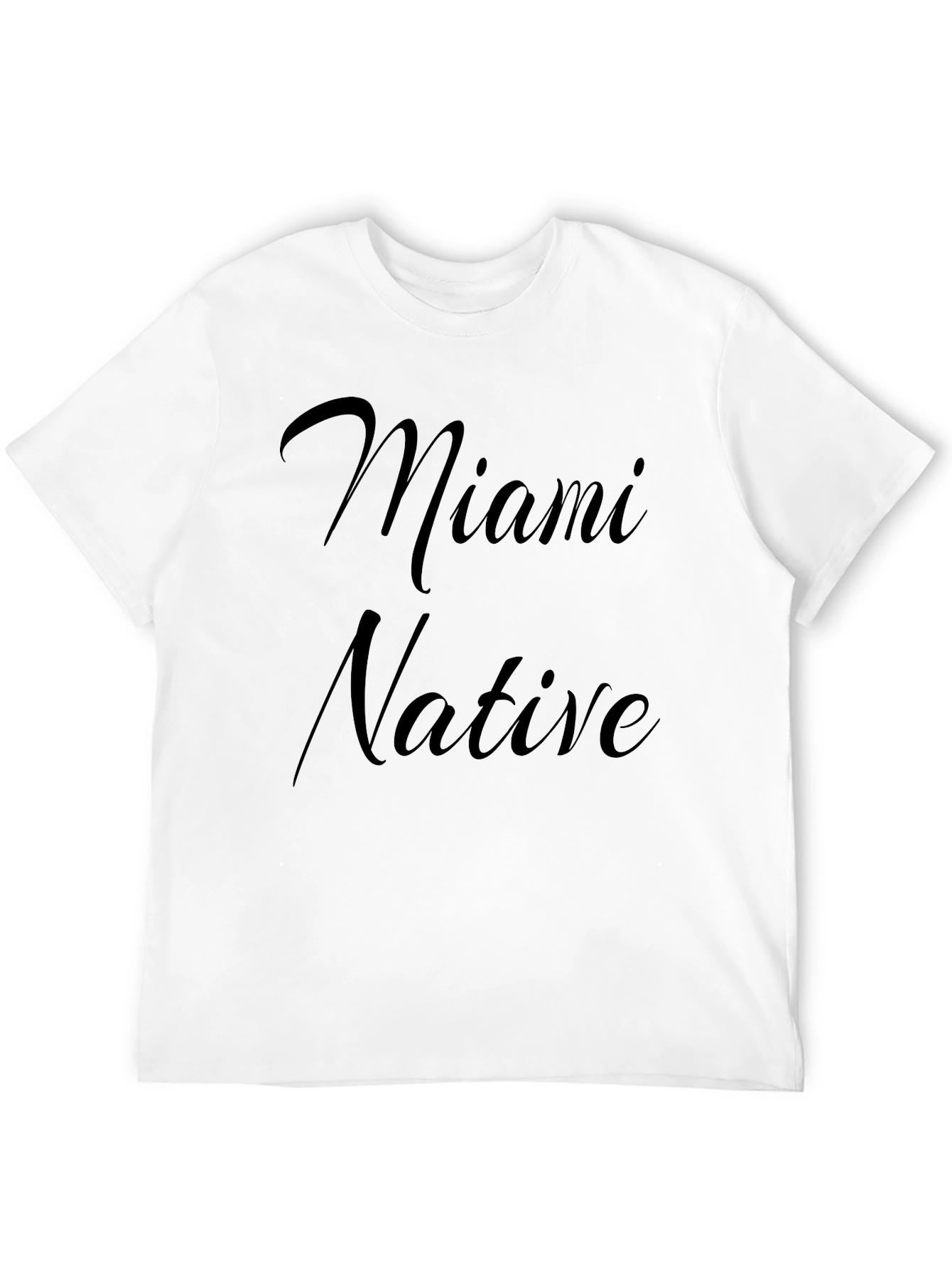 Miami Native Black Graphic Tee