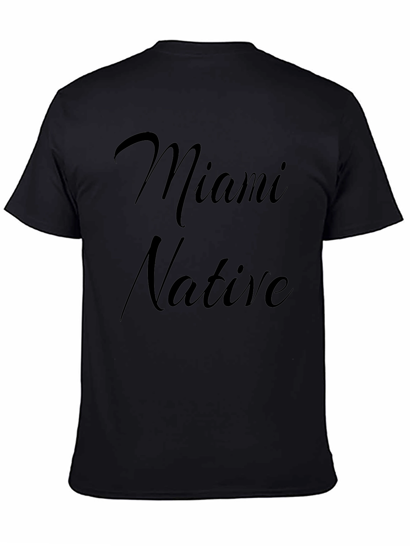 Miami Native Black Graphic Tee