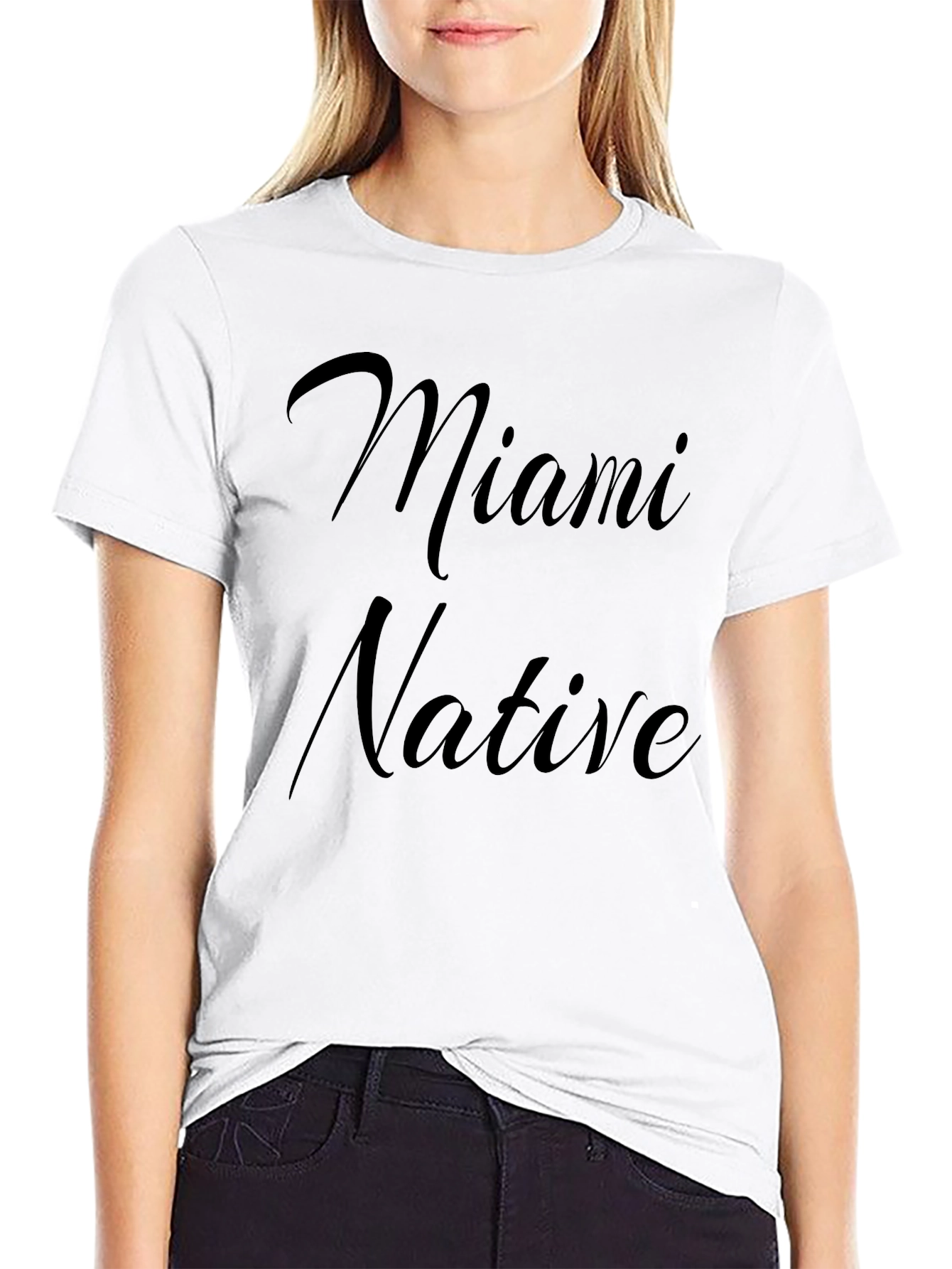 Miami Native Black Graphic Tee