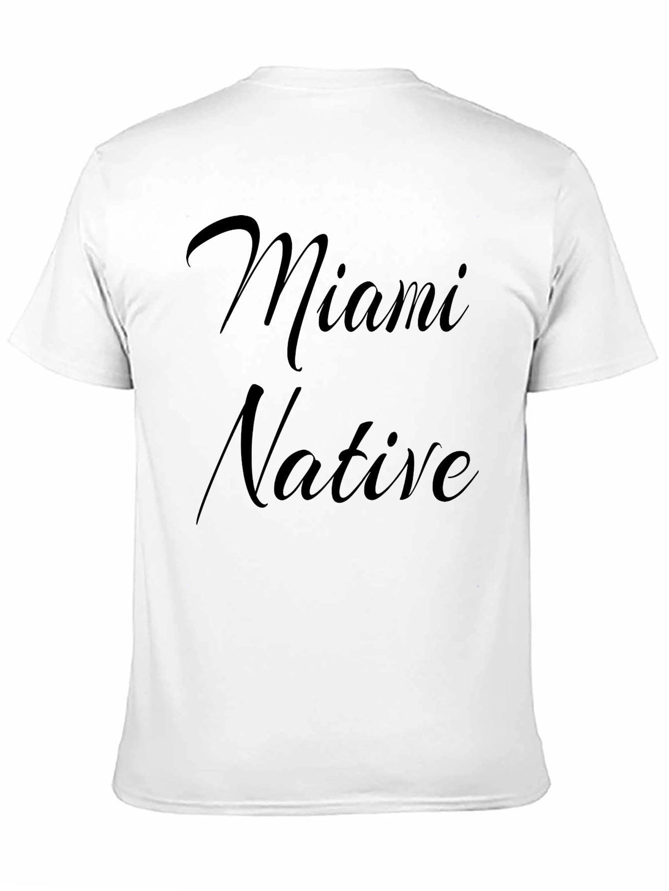 Miami Native Black Graphic Tee