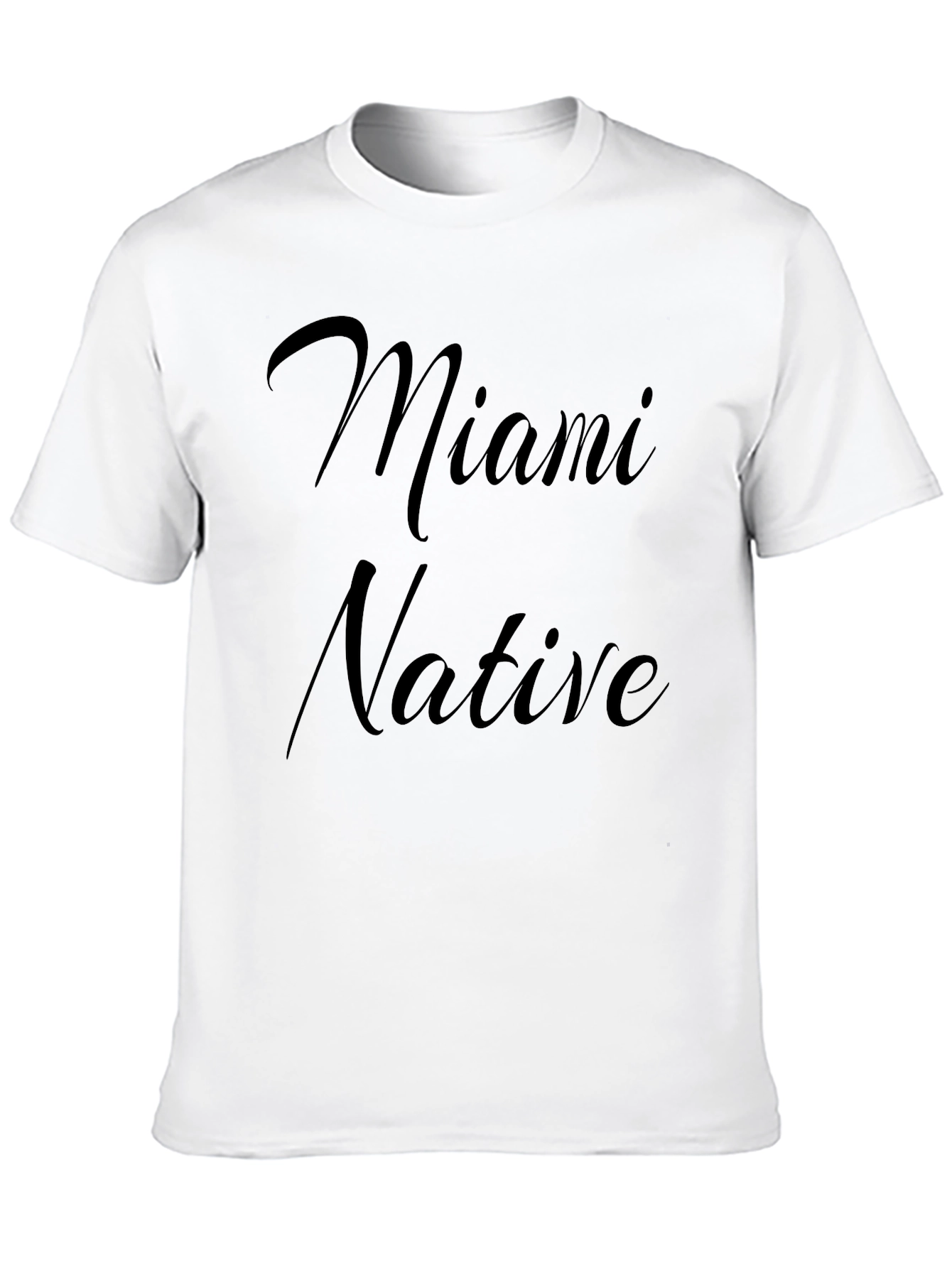 Miami Native Black Graphic Tee