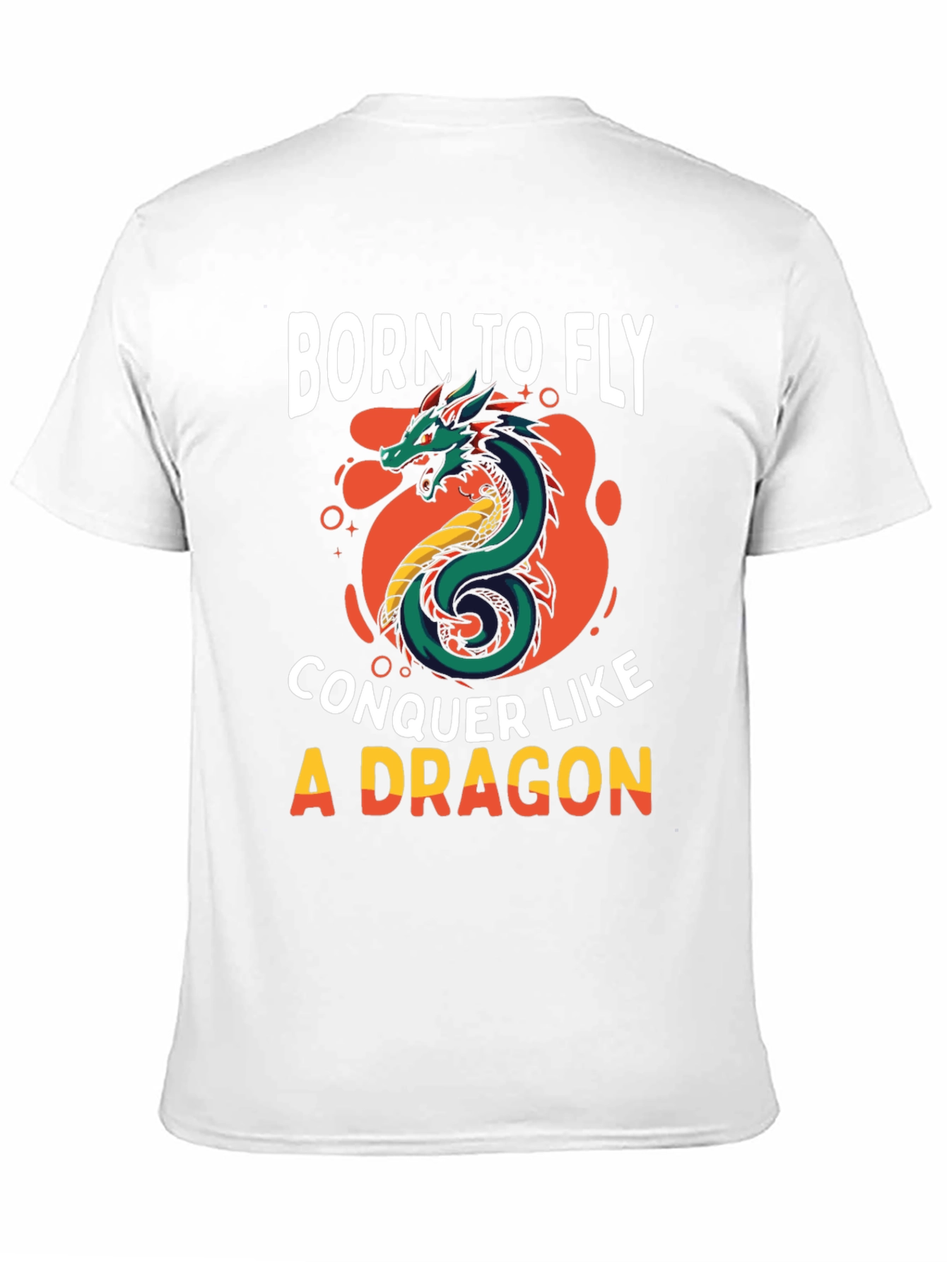 Born To Fly Dragon Graphic T-Shirt