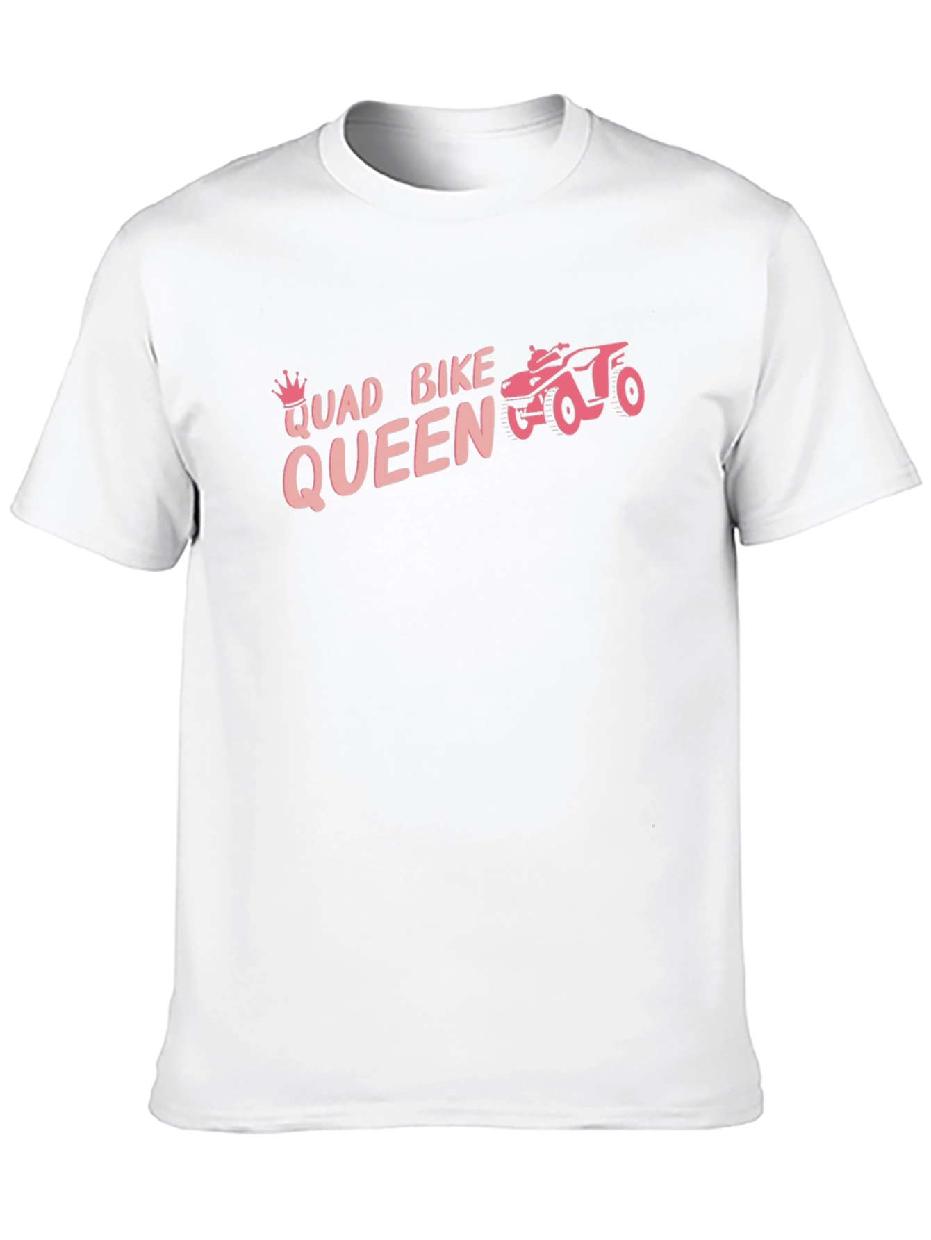 Quad Bike Queen Black T-Shirt
