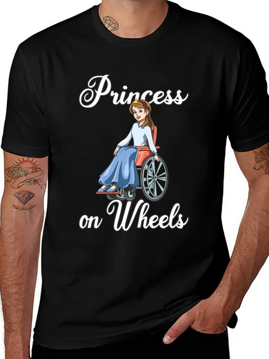 Princess on Wheels Graphic T-Shirt