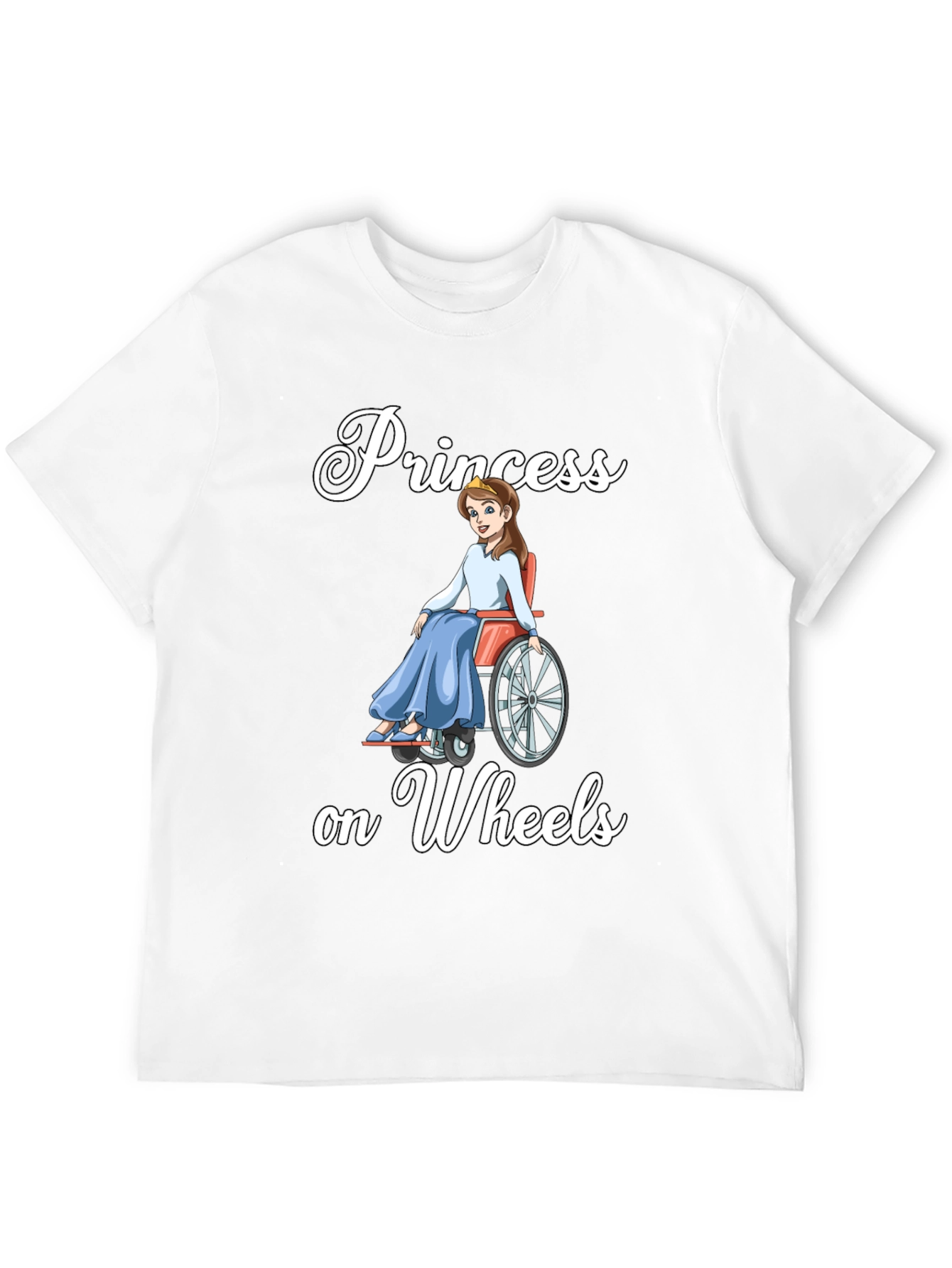 Princess on Wheels Graphic T-Shirt