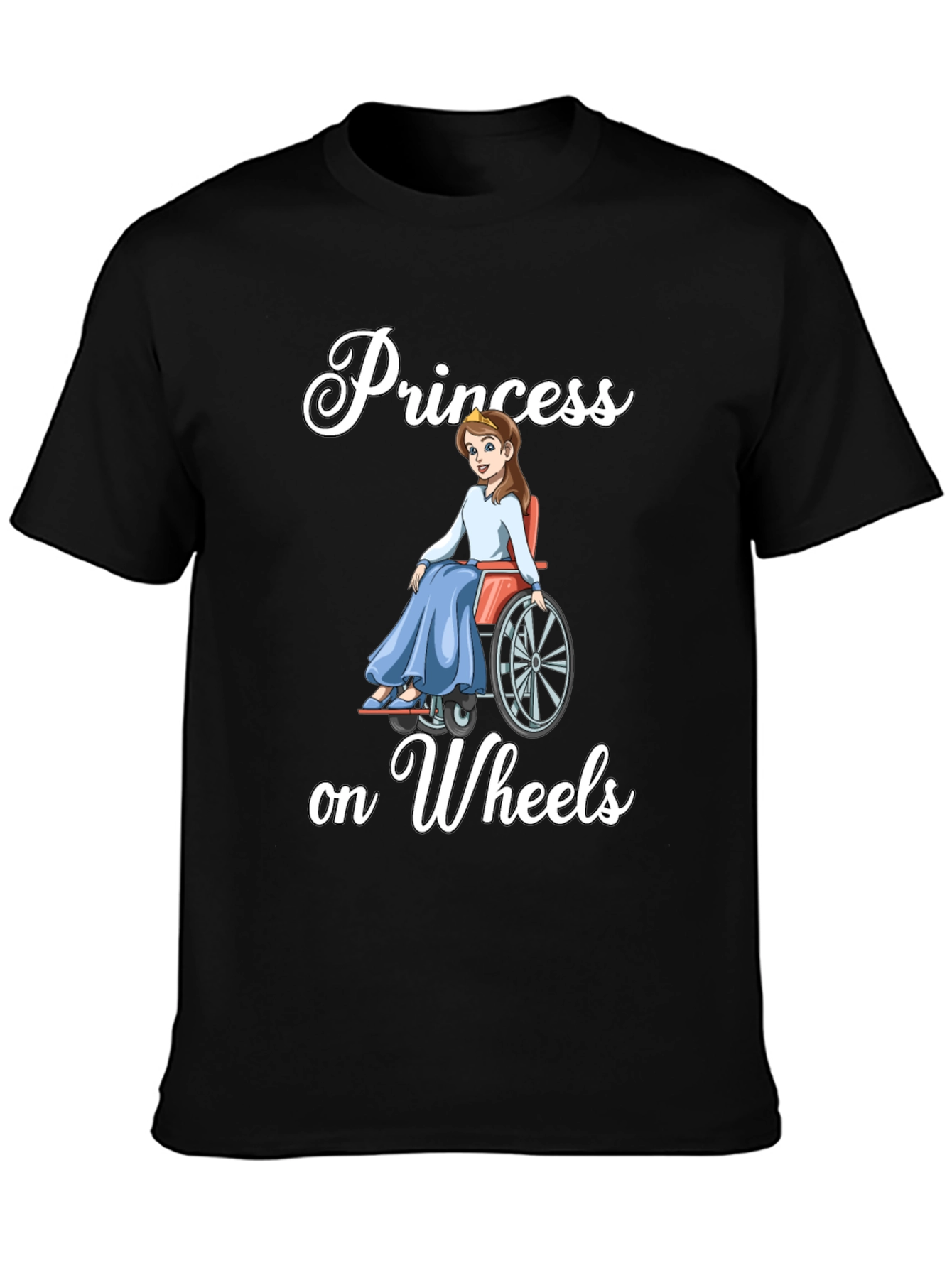 Princess on Wheels Graphic T-Shirt