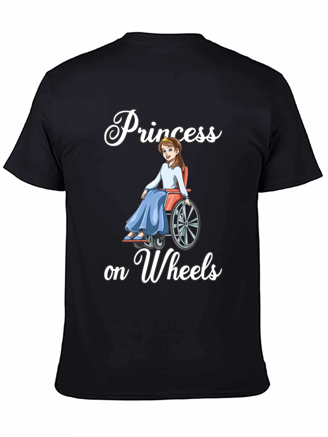 Princess on Wheels Graphic T-Shirt