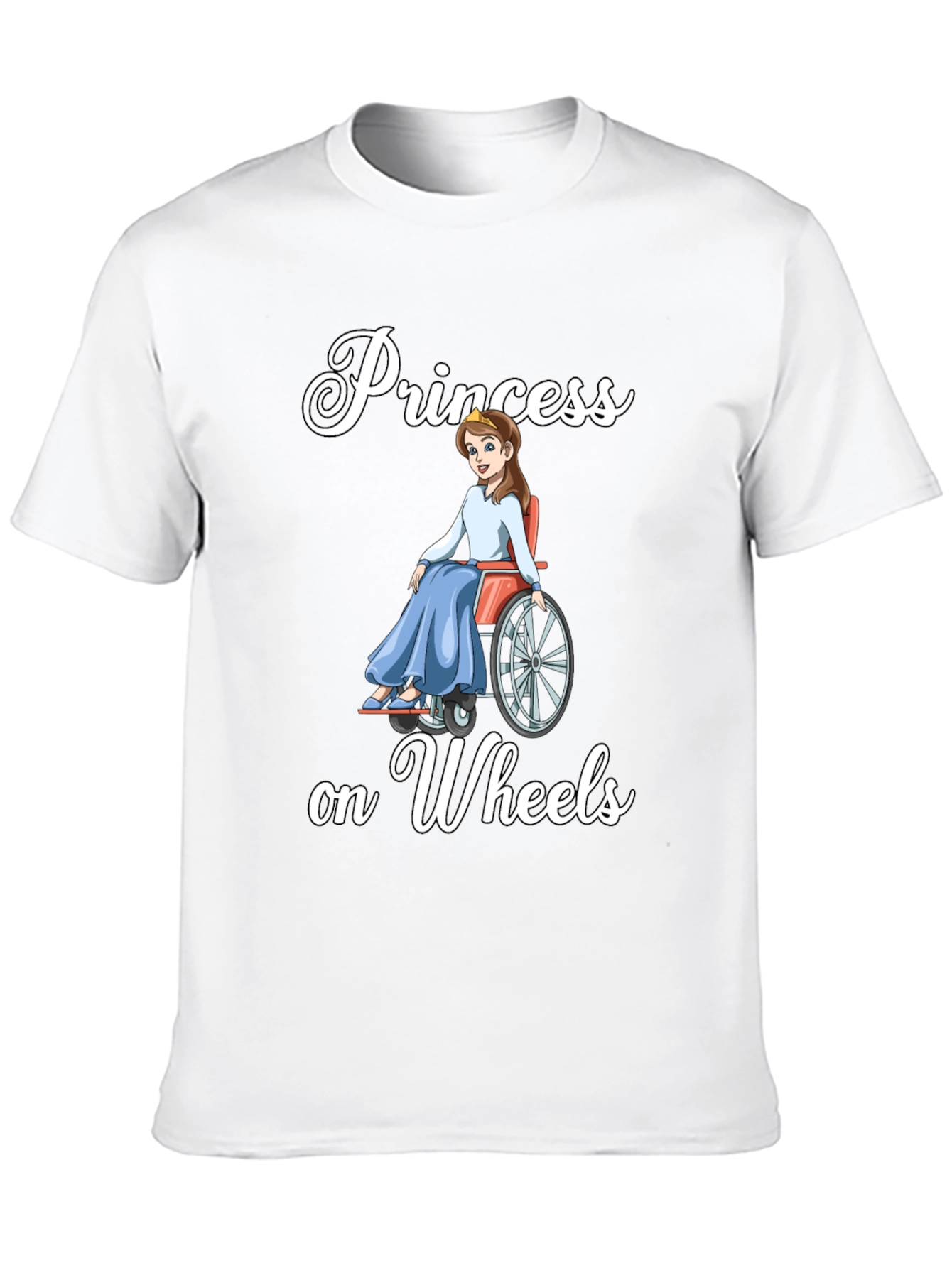 Princess on Wheels Graphic T-Shirt