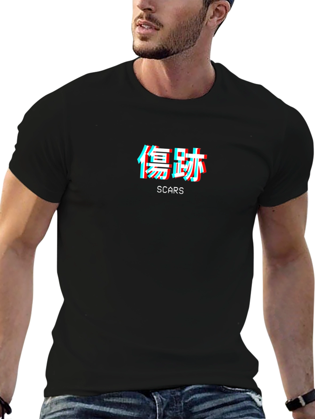 Scars Graphic T-Shirt - Edgy Streetwear Tee