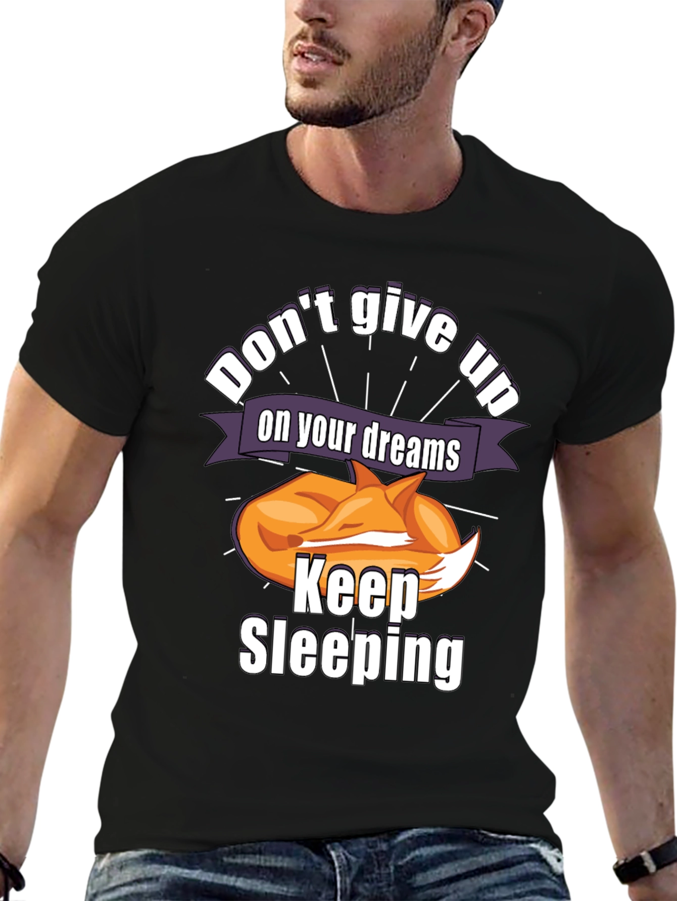 Dont Give Up On Your Dreams Keep Sleeping T-Shirt