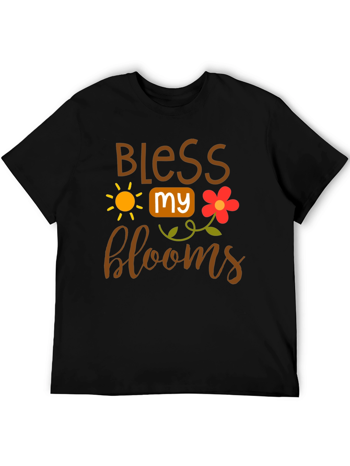 Bless My Blooms T-Shirt - Floral Garden Tee