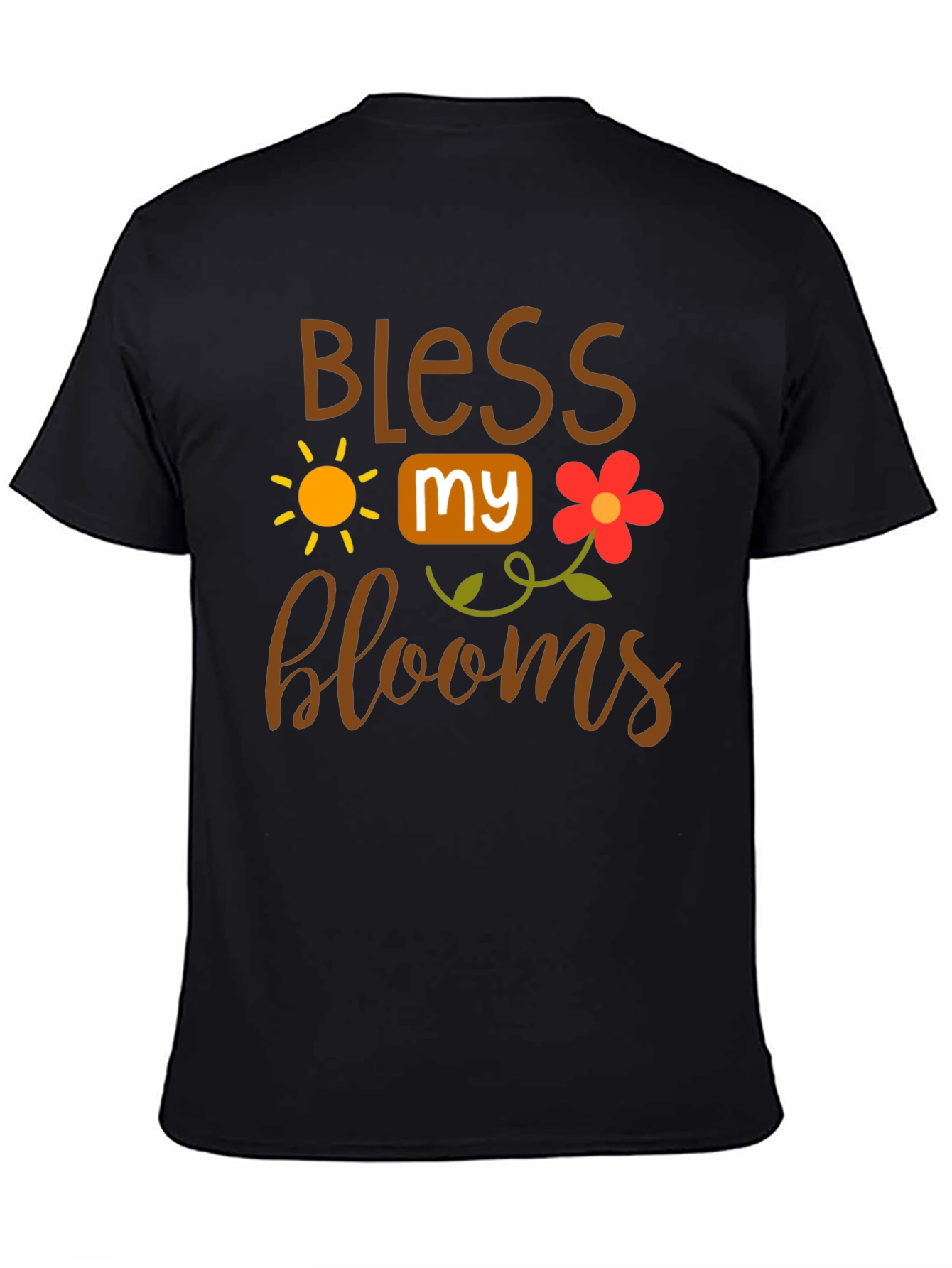 Bless My Blooms T-Shirt - Floral Garden Tee