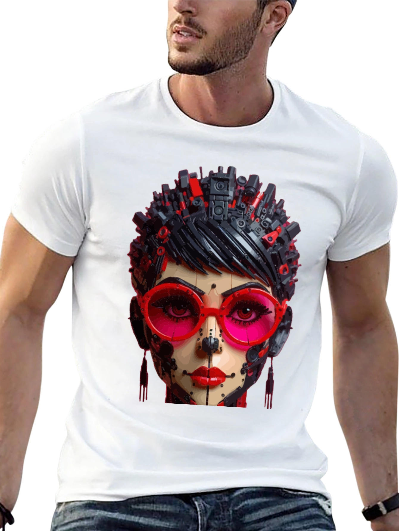Cyberpunk Woman T-Shirt