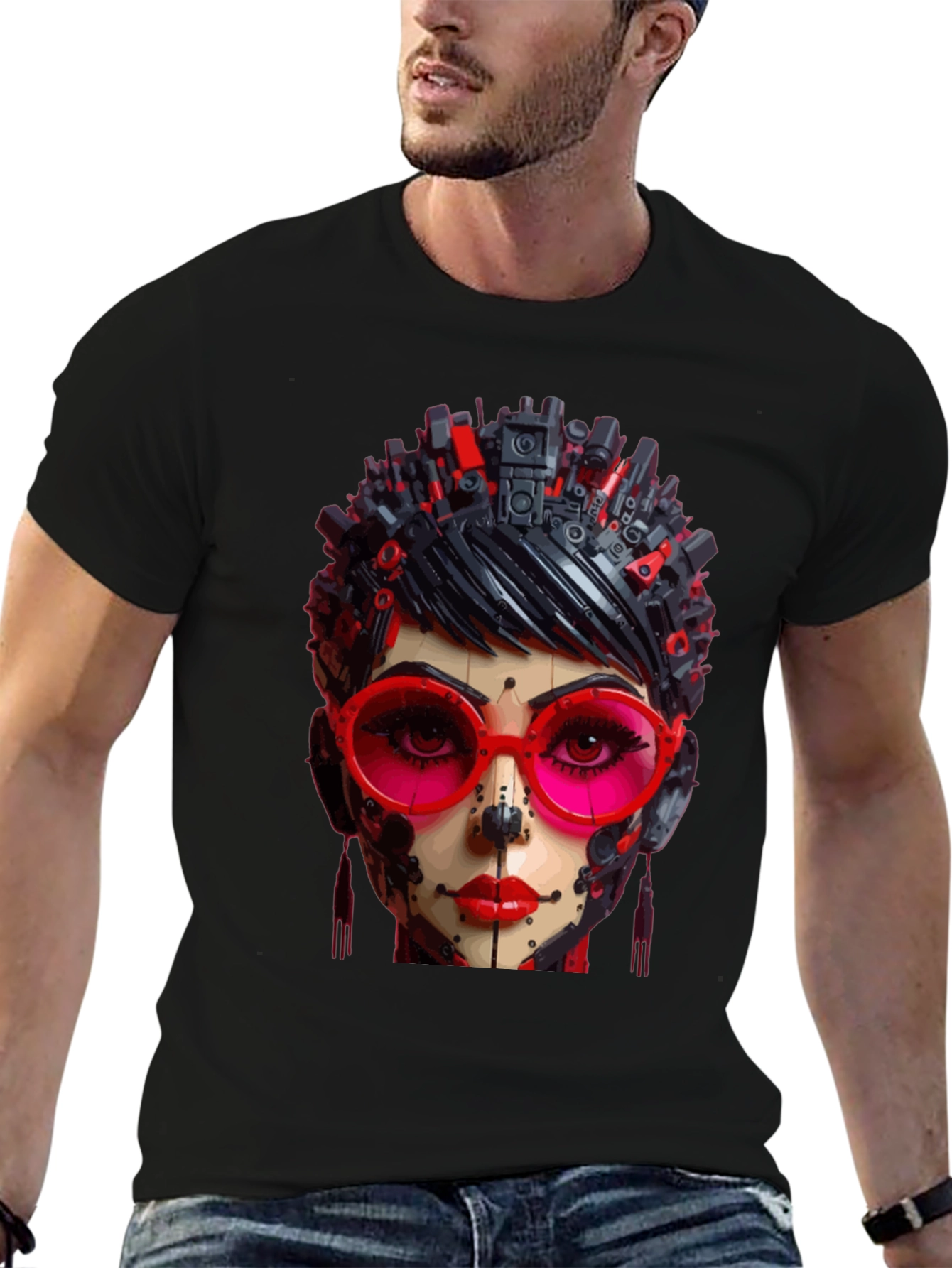 Cyberpunk Woman T-Shirt