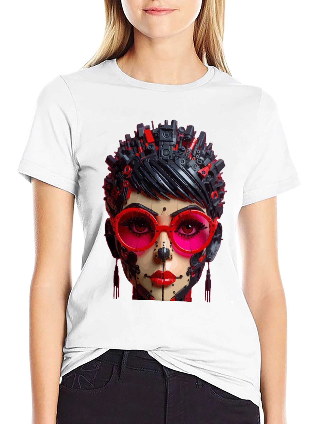 Cyberpunk Woman T-Shirt