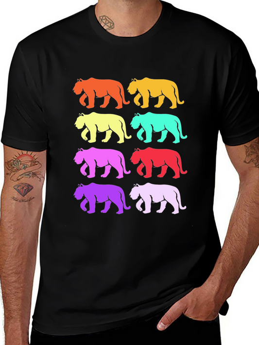 Retro Tiger Graphic T-Shirt