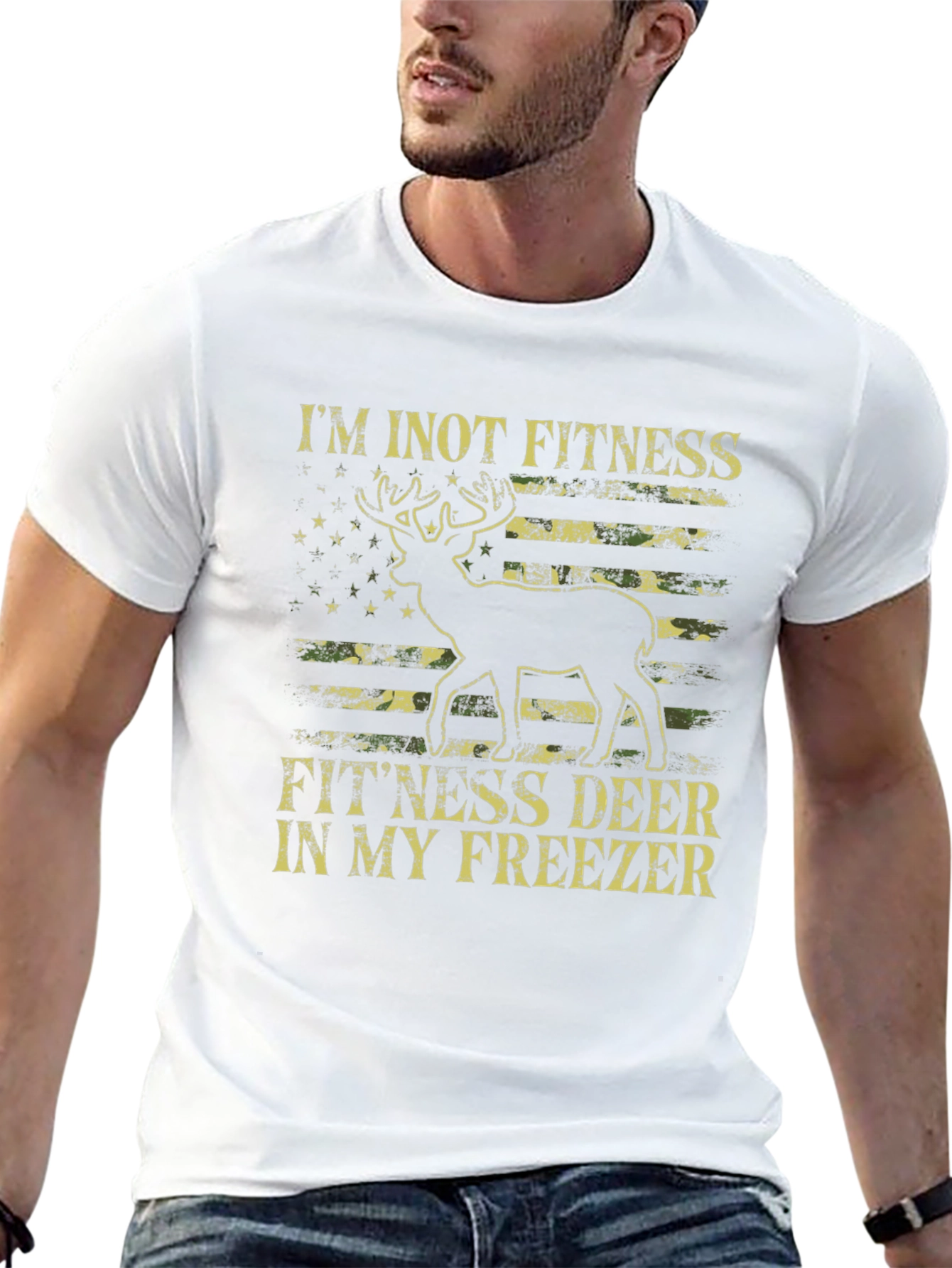 Im Inot Fitness Deer T-Shirt