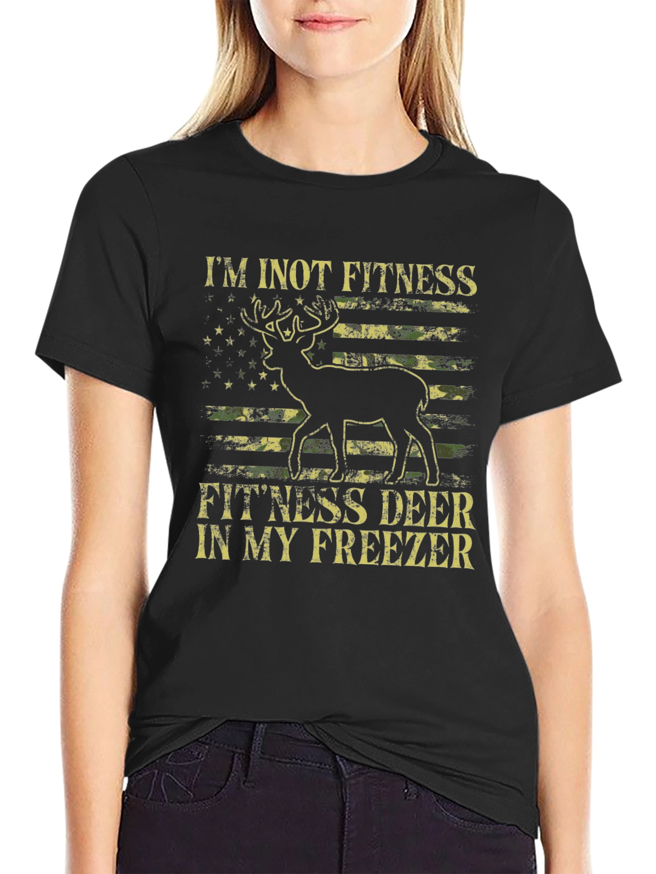 Im Inot Fitness Deer T-Shirt
