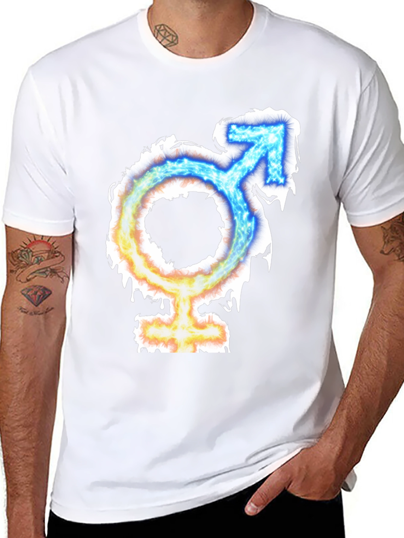 Gender Symbol Graphic Tee