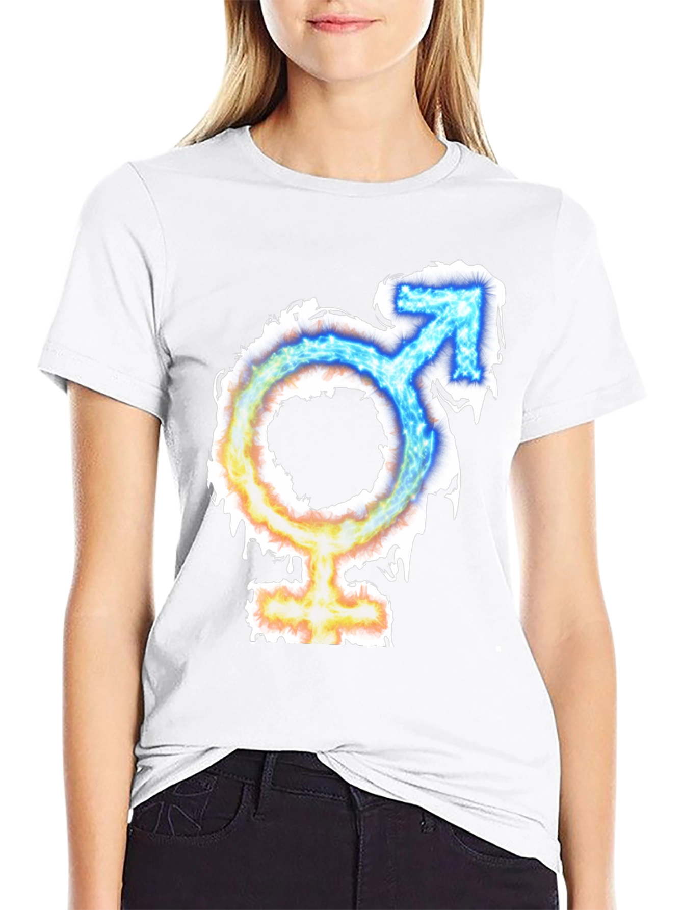 Gender Symbol Graphic Tee