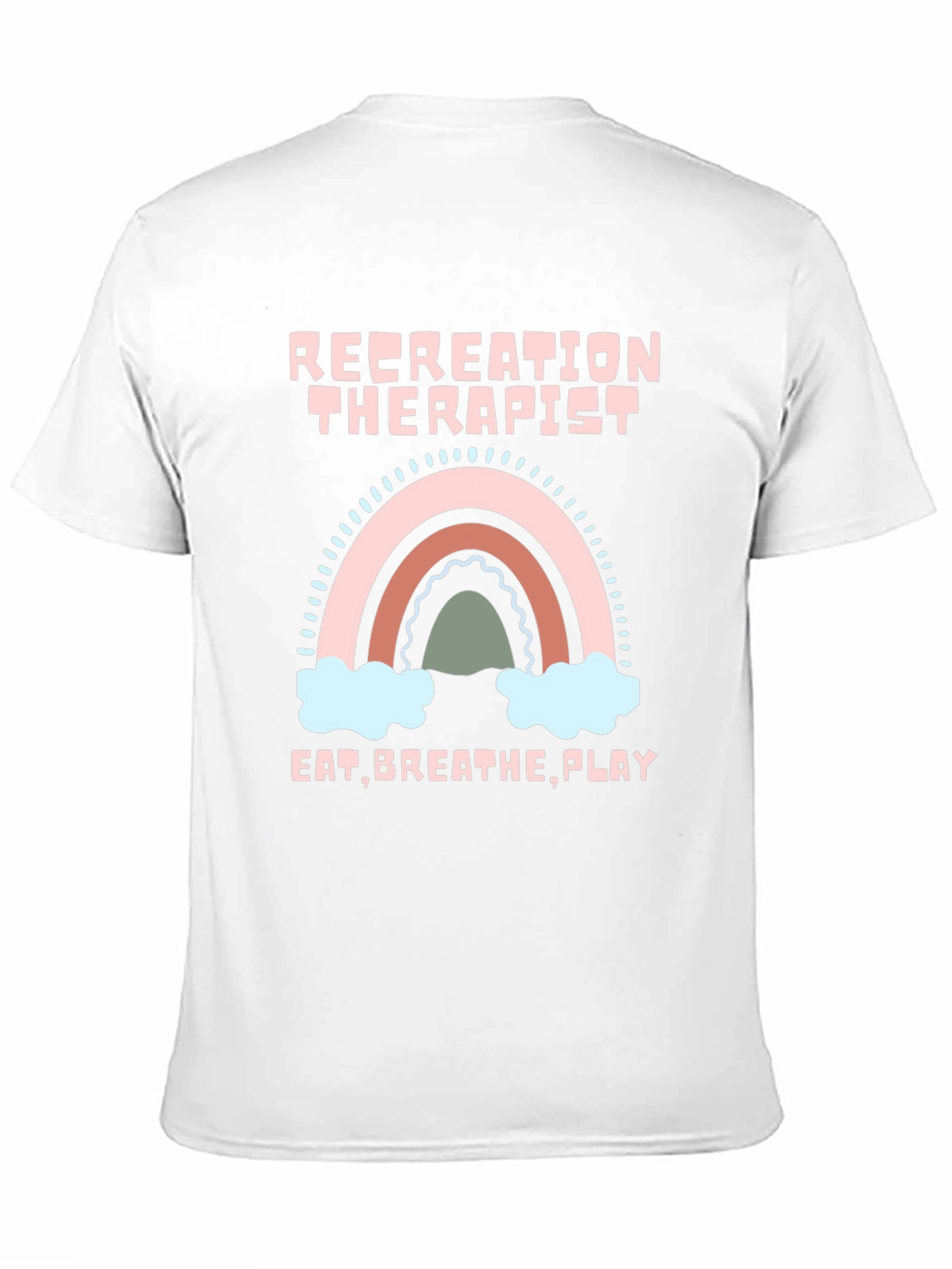 Recreation Therapist Rainbow T-Shirt